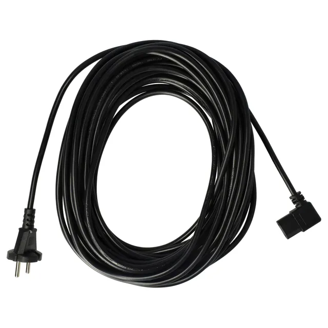 vhbw Cavo Alimentazione per Cleanfix S10 Plus Aspirapolvere 15 m