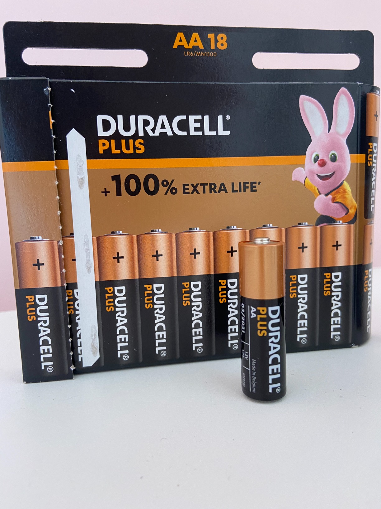 Duracell Plus Batterie Alcaline AA 1,5V 36 pezzi boost