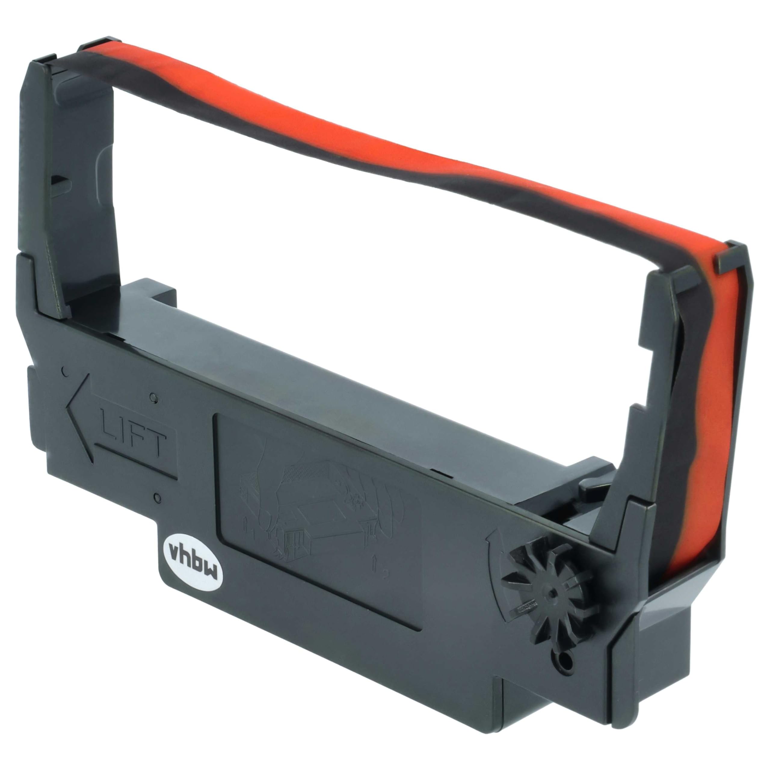 vhbw Nastri Inchiostrati per Bixolon SRP 275 nero-rosso 10pz