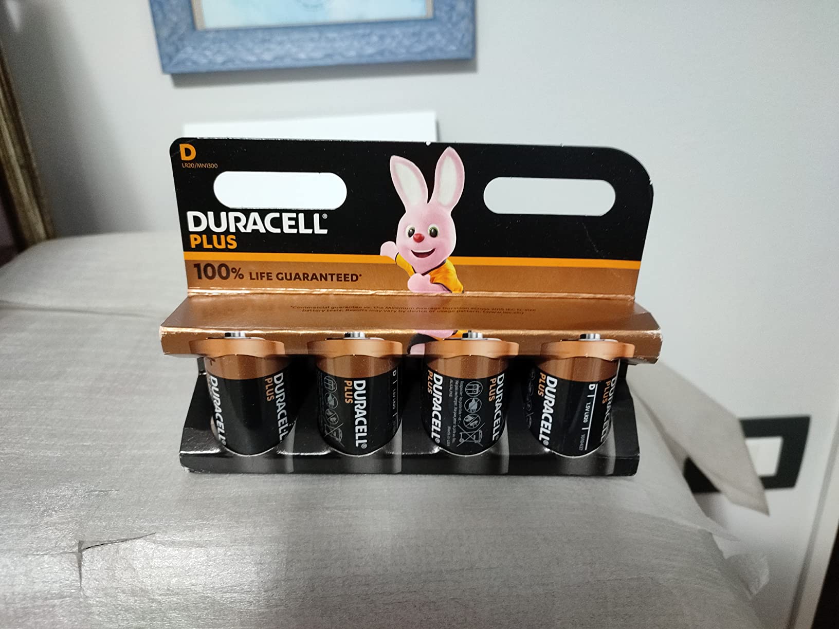 Duracell Plus Batterie Alcaline D LR20 4pz lunga durata