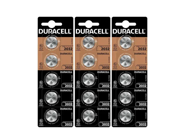Duracell Batteria CR2032 pila bottone litio 15 pezzi