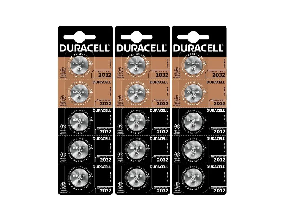 Duracell Batteria CR2032 pila bottone litio 15 pezzi