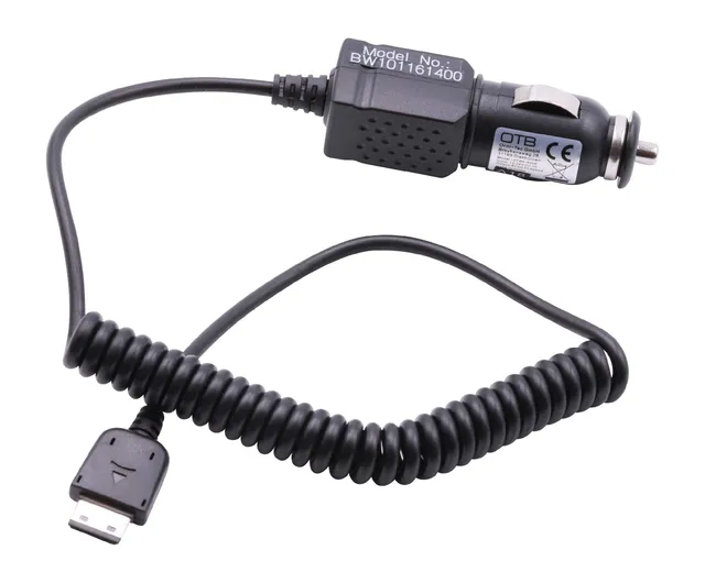 vhbw Caricabatterie auto per Samsung B2100 telefono 12/24V nero