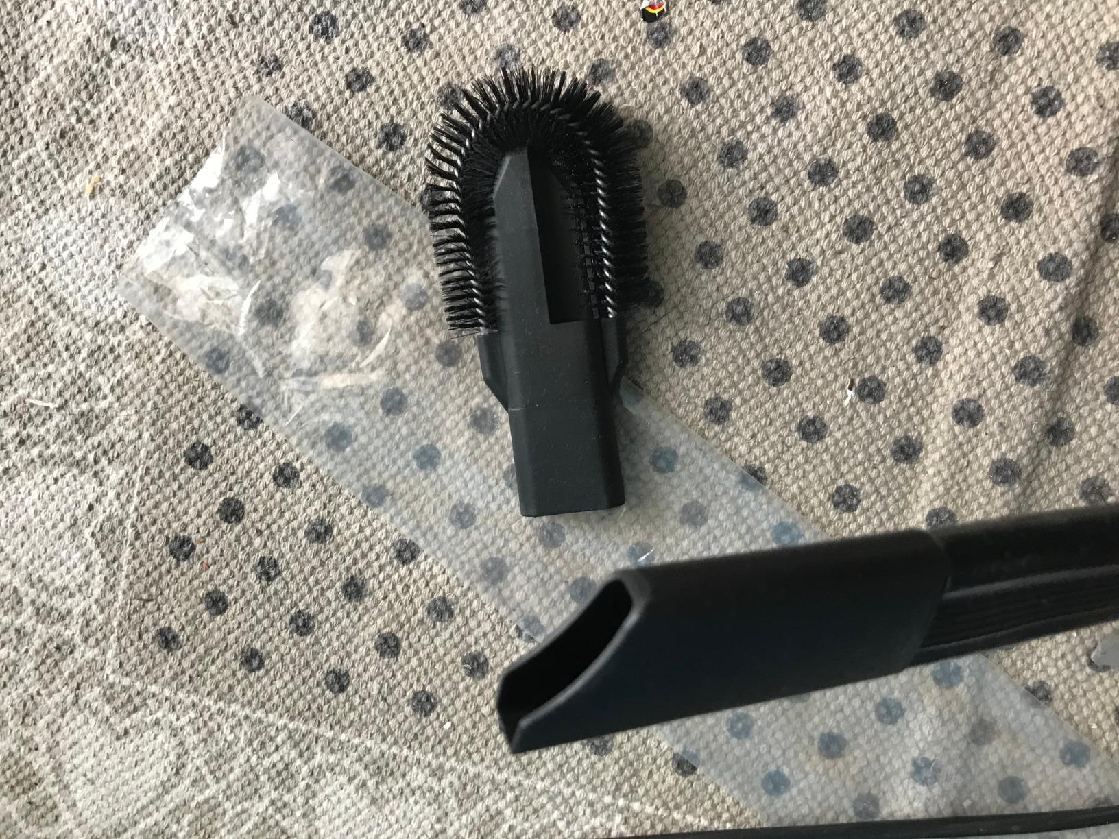 vhbw bocchetta flessibile aspirapolvere 63cm con spazzola