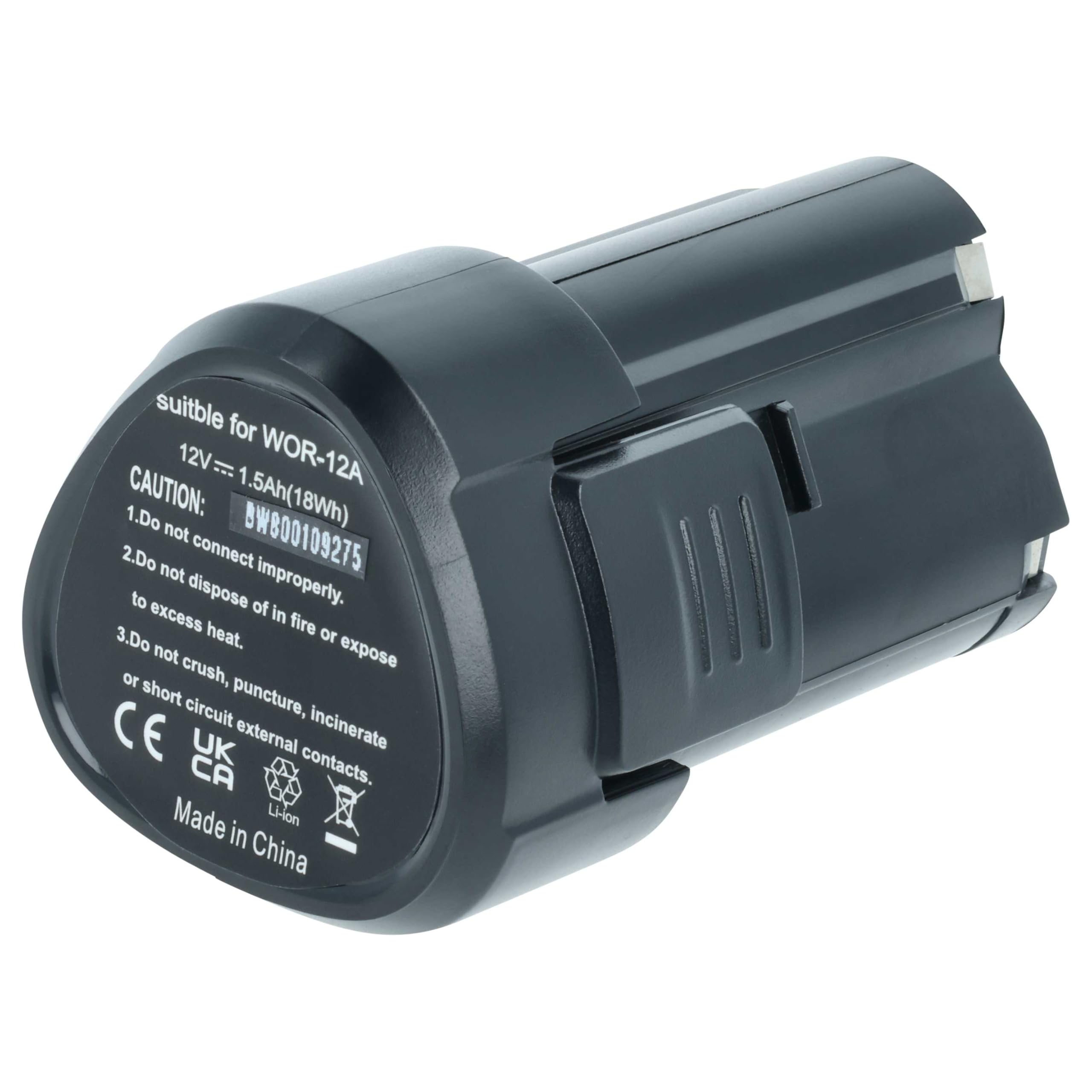 vhbw WA3503 batteria utensili 12V 1500mAh Li-Ion