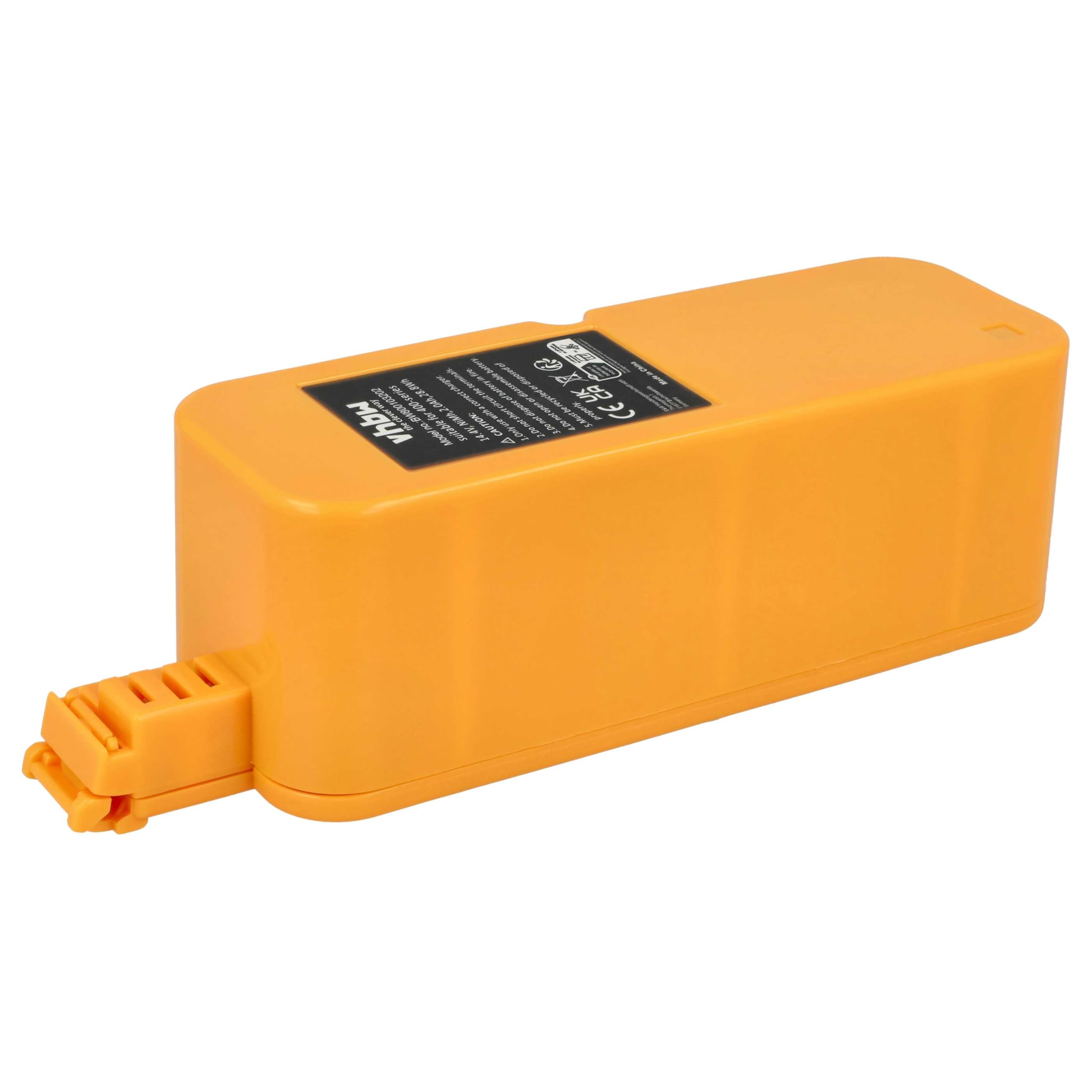 vhbw Batteria per Vileda M-488A 2000mAh NiMH