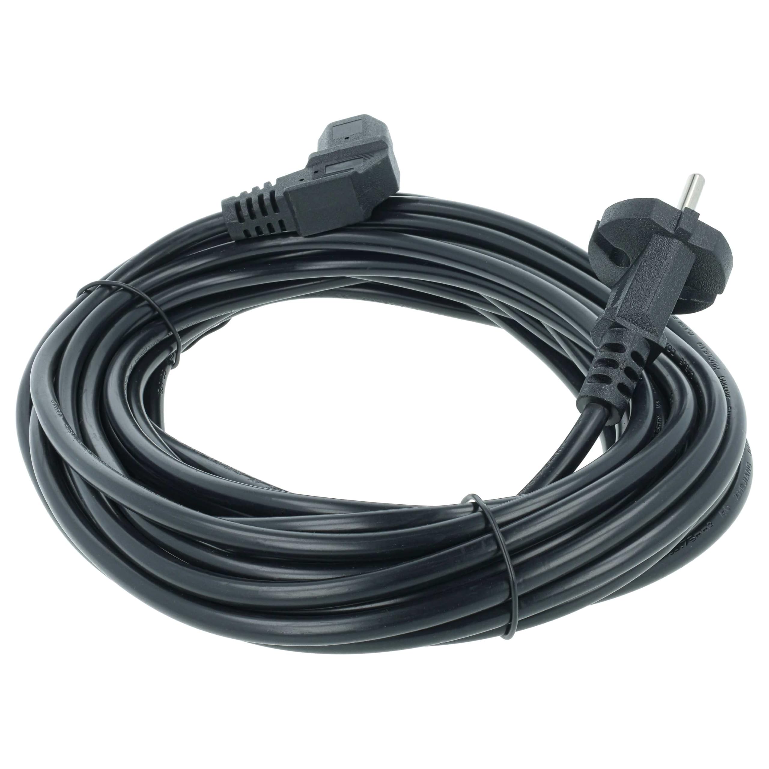 vhbw Cavo alimentazione Kirby G3 aspirapolvere 10m nero