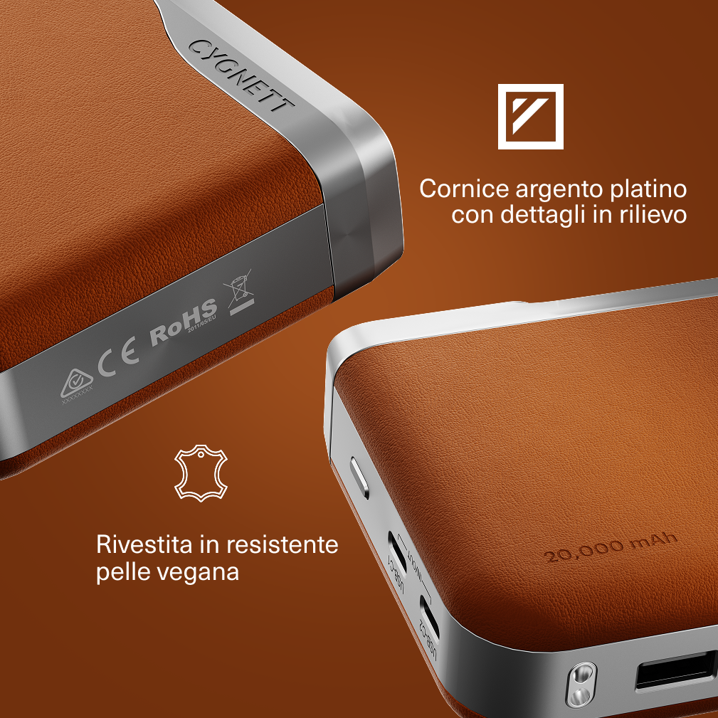 Cygnett Encore 20K Power Bank 20000mAh 65W Display
