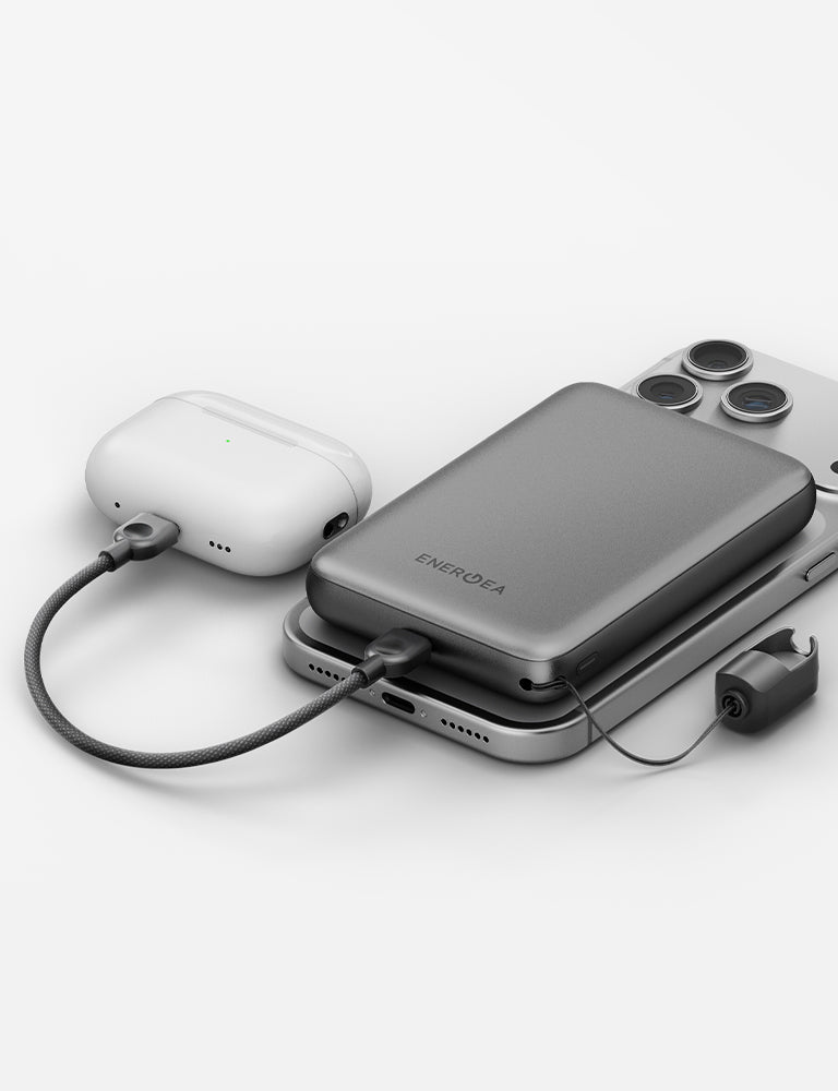 Energea MagPac Loop 10K power bank Gunmetal 10000mAh
