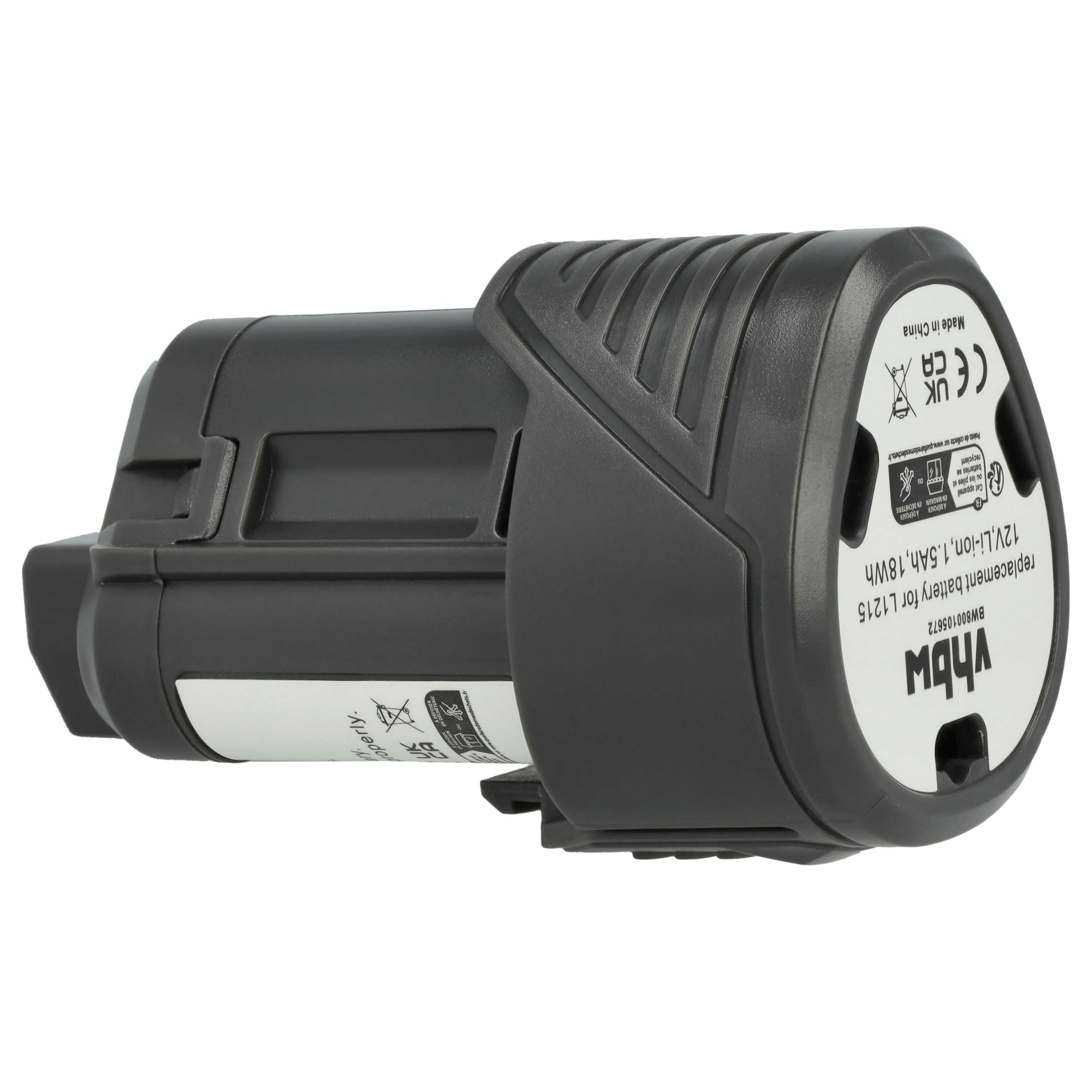 vhbw 2 Batterie per AEG BLL12C 12V 1500mAh Li-Ion