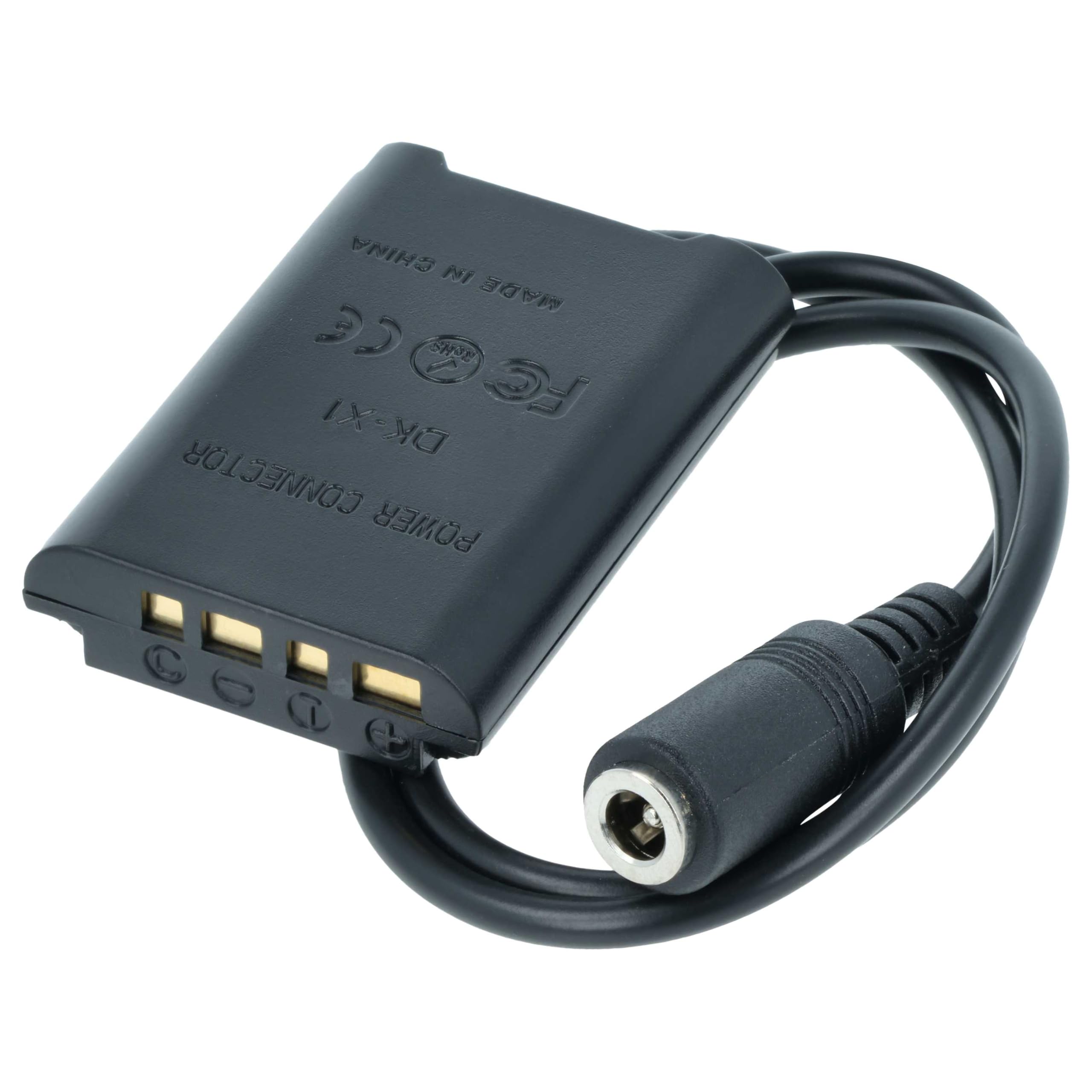 vhbw Accoppiatore CC per Sony NP-BX1 Nero 6 cm