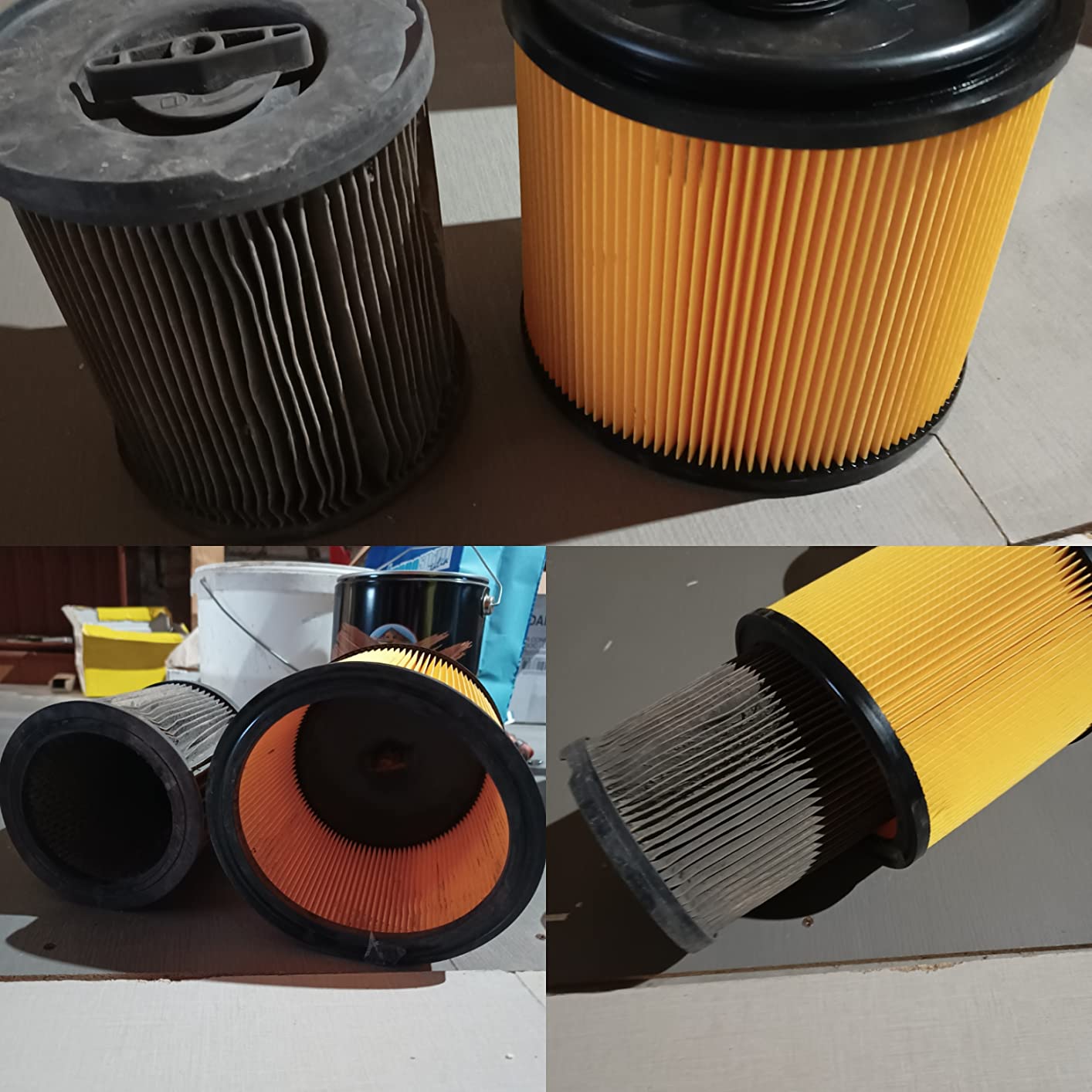 vhbw PNTS 1500 A1 filtro pieghettato aspiratore a secco