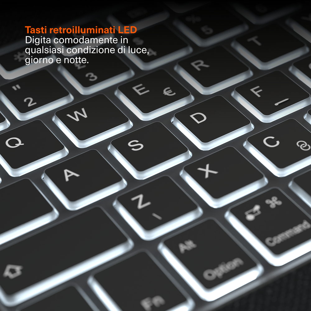 Cygnett Mag Keyboard cover tastiera iPad 11” 10.9” nera