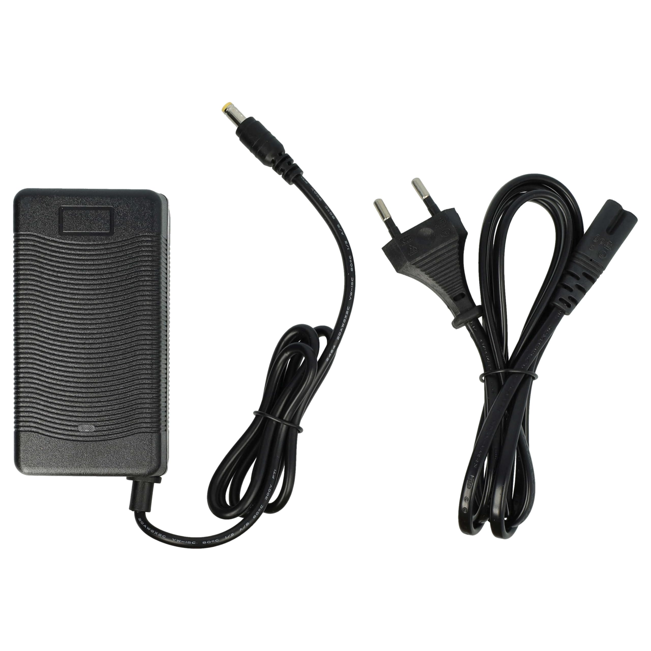 vhbw Caricabatterie per Bosch 1100 Connect Ebike 36V 60W