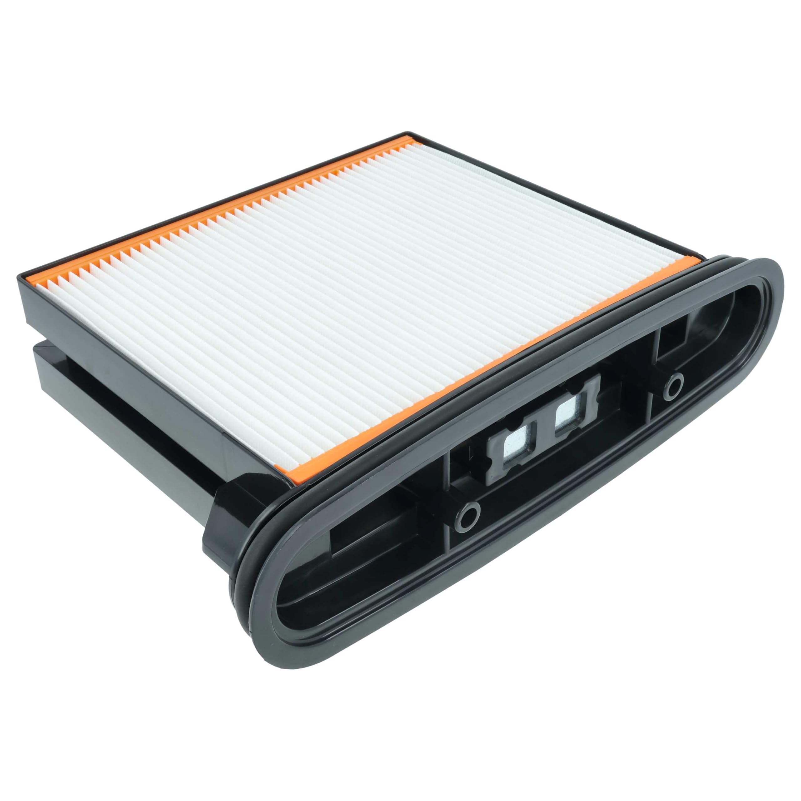 vhbw AC1630P filtro pieghe piatte F8 2pz lavabile