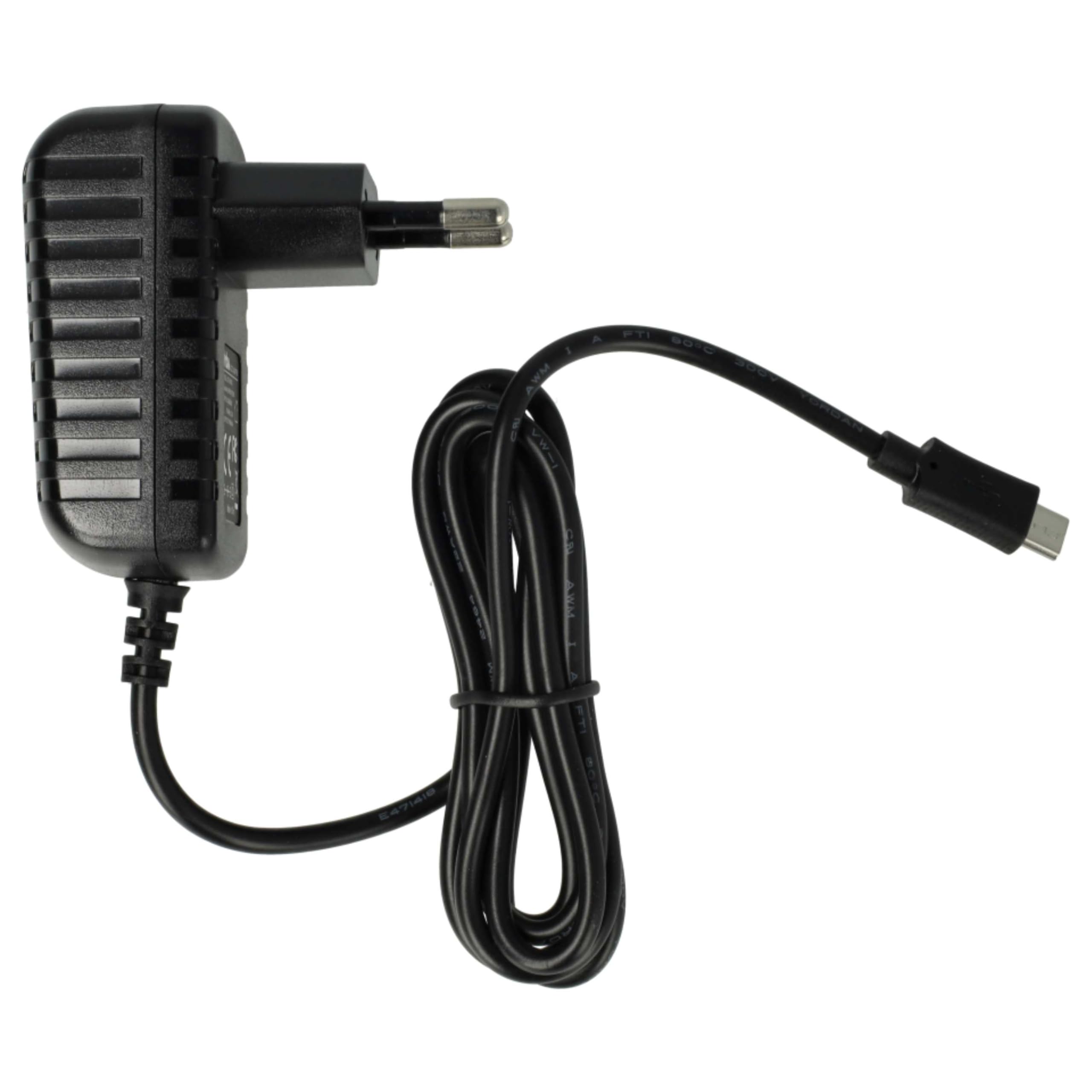 vhbw caricabatterie micro-USB 5V 1A per Motorola Razr2 nero