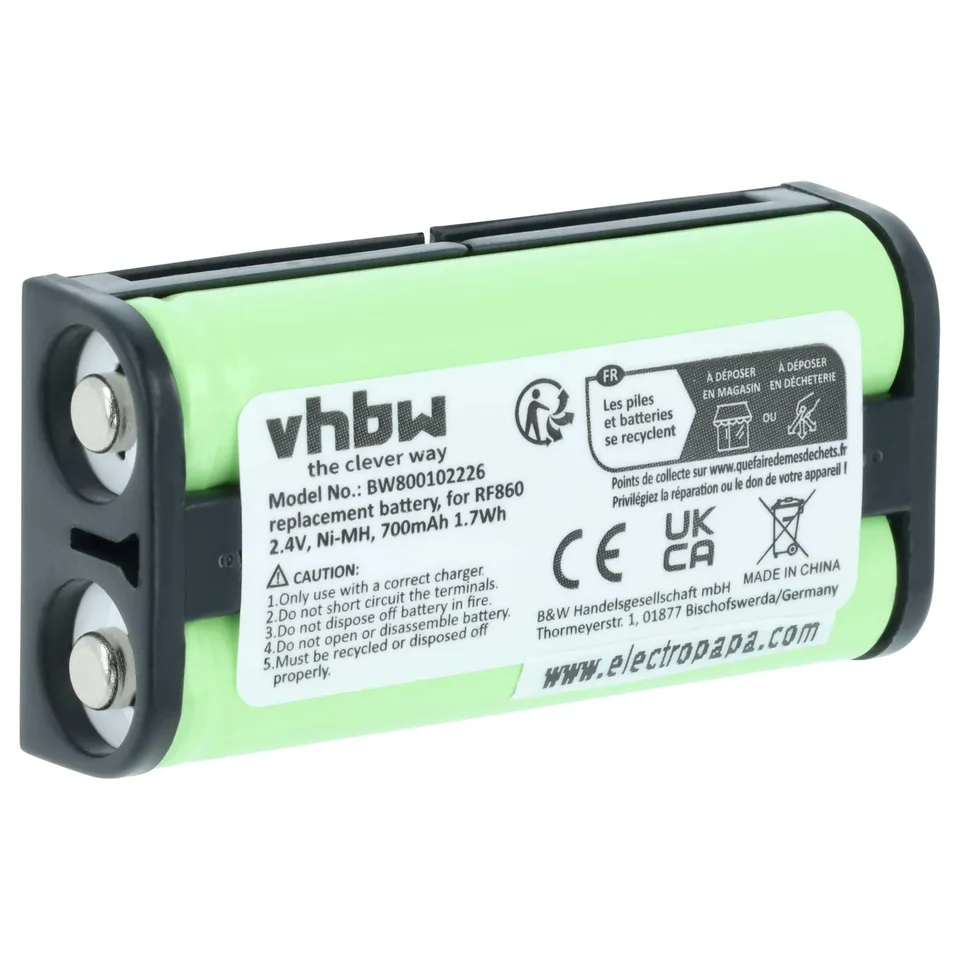 vhbw Batteria Cuffie Wireless Sony BP-HP550-11 700mAh