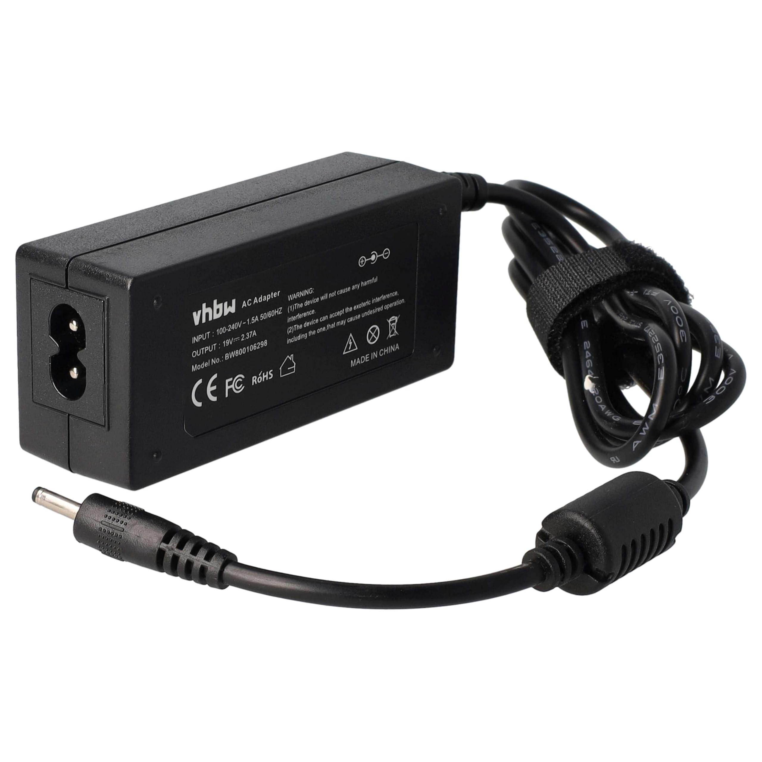 vhbw 45W alimentatore notebook 19V per Asus ZenBook