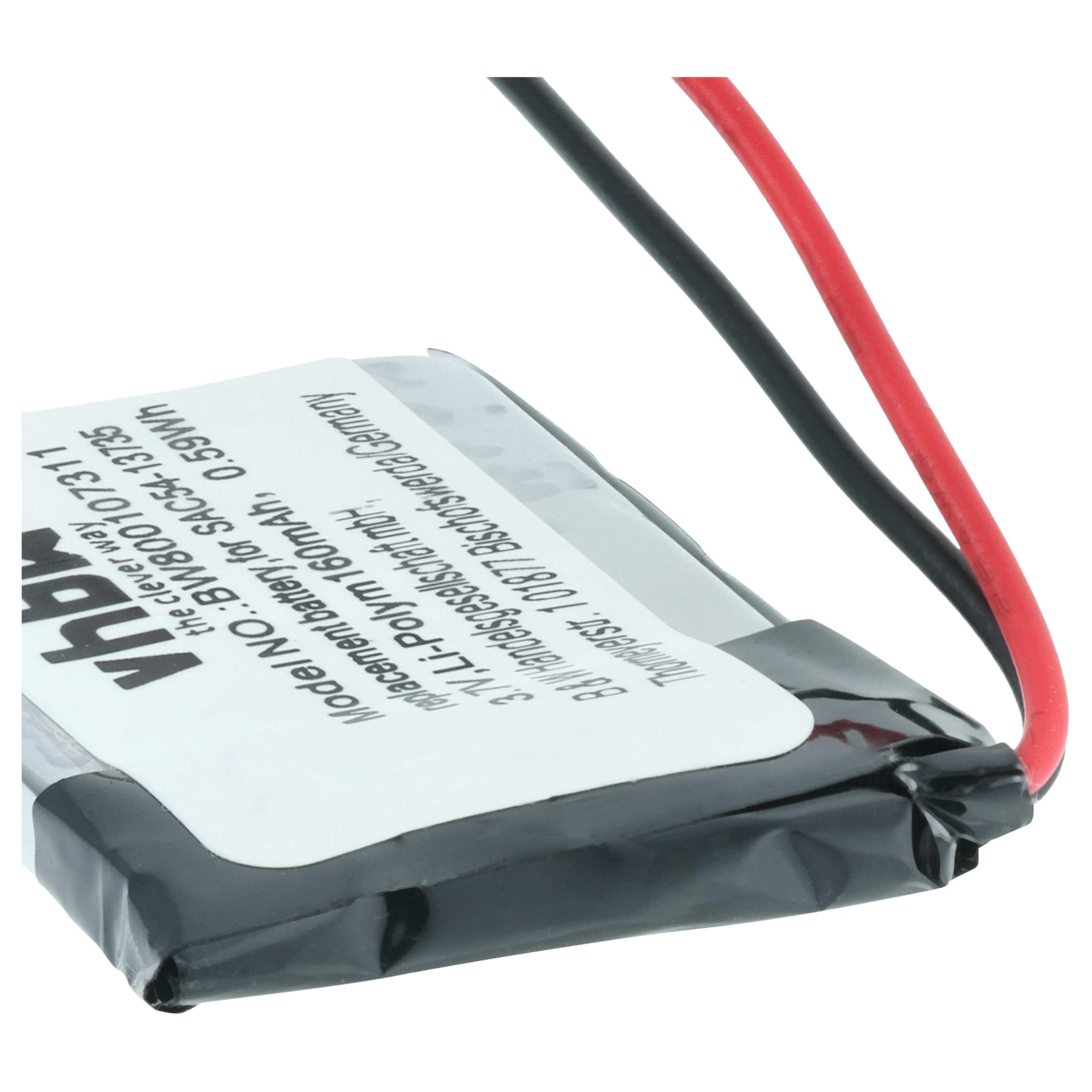 vhbw SAC54-13735 batteria collare 160mAh per SportDog SD-425