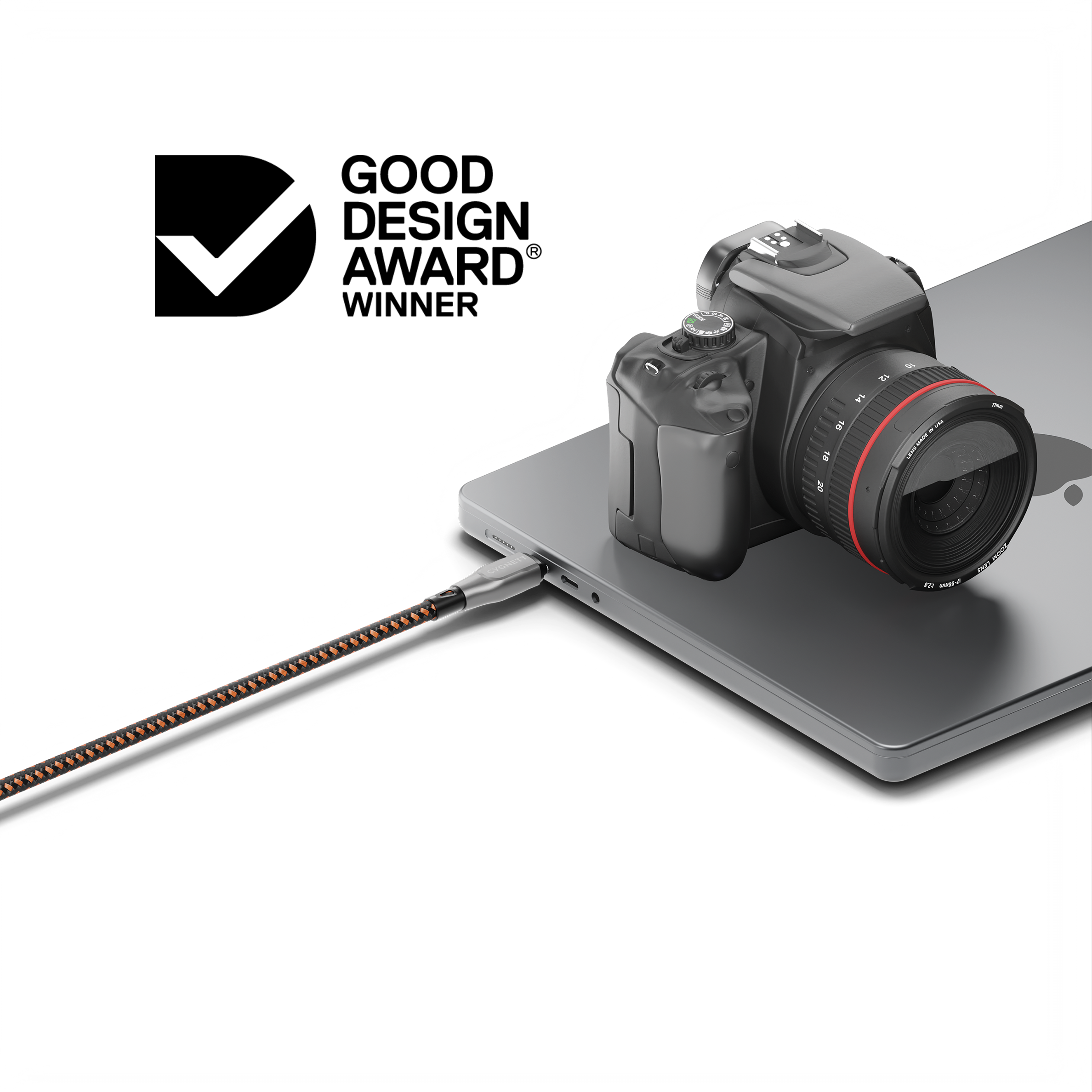 Cygnett Armoured Pro Cavo USB-C USB-C 240W 1m Nero