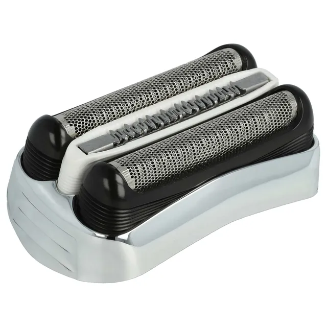 vhbw 32B testina rasoio Braun Serie 3 300-395cc argento