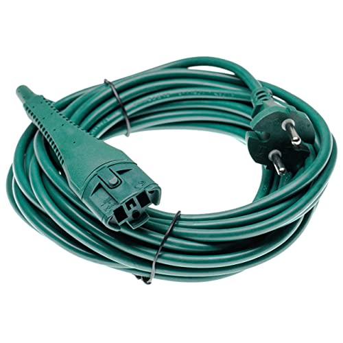 vhbw Cavo per Vorwerk Folletto 131 130 da 10m verde