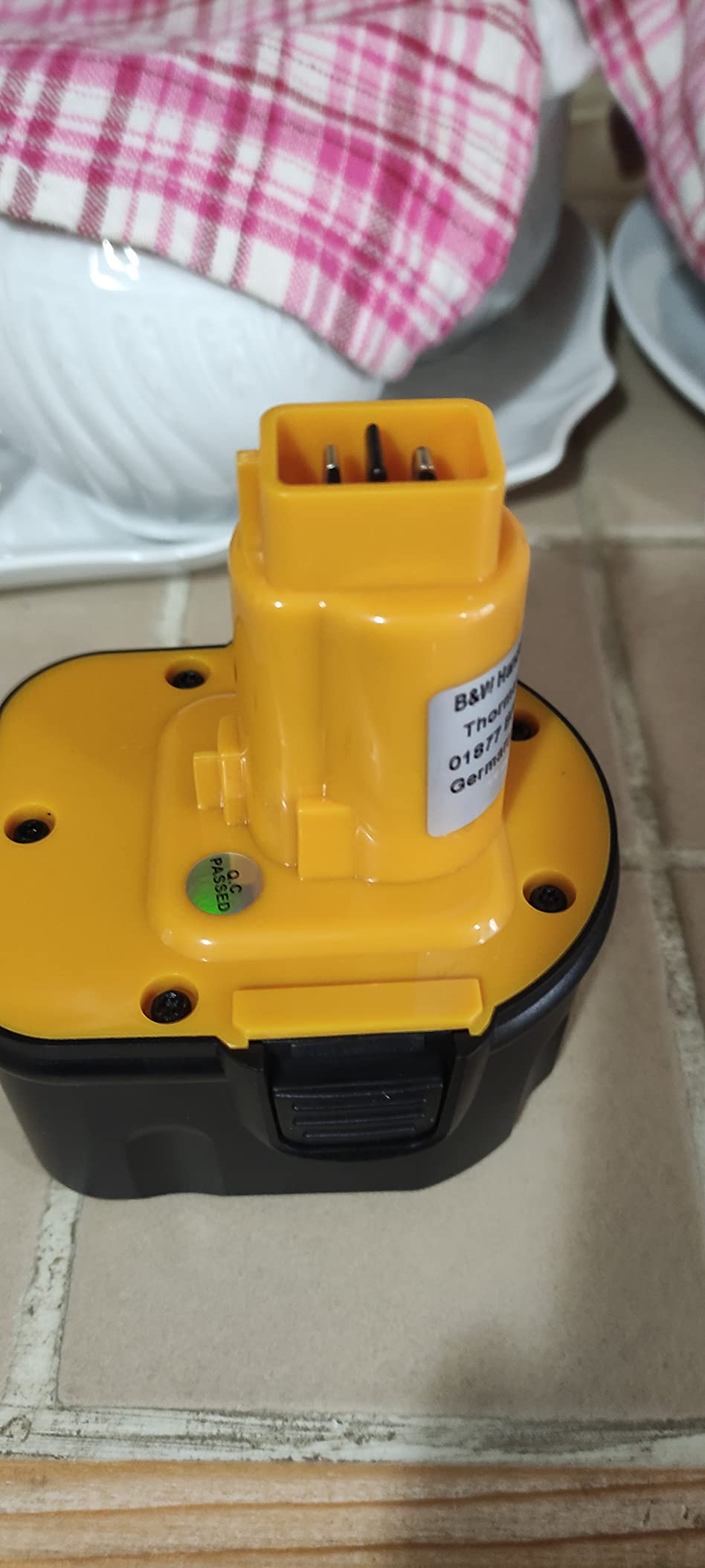 vhbw Batteria KC1282F utensili 12V 2000mAh NiMH