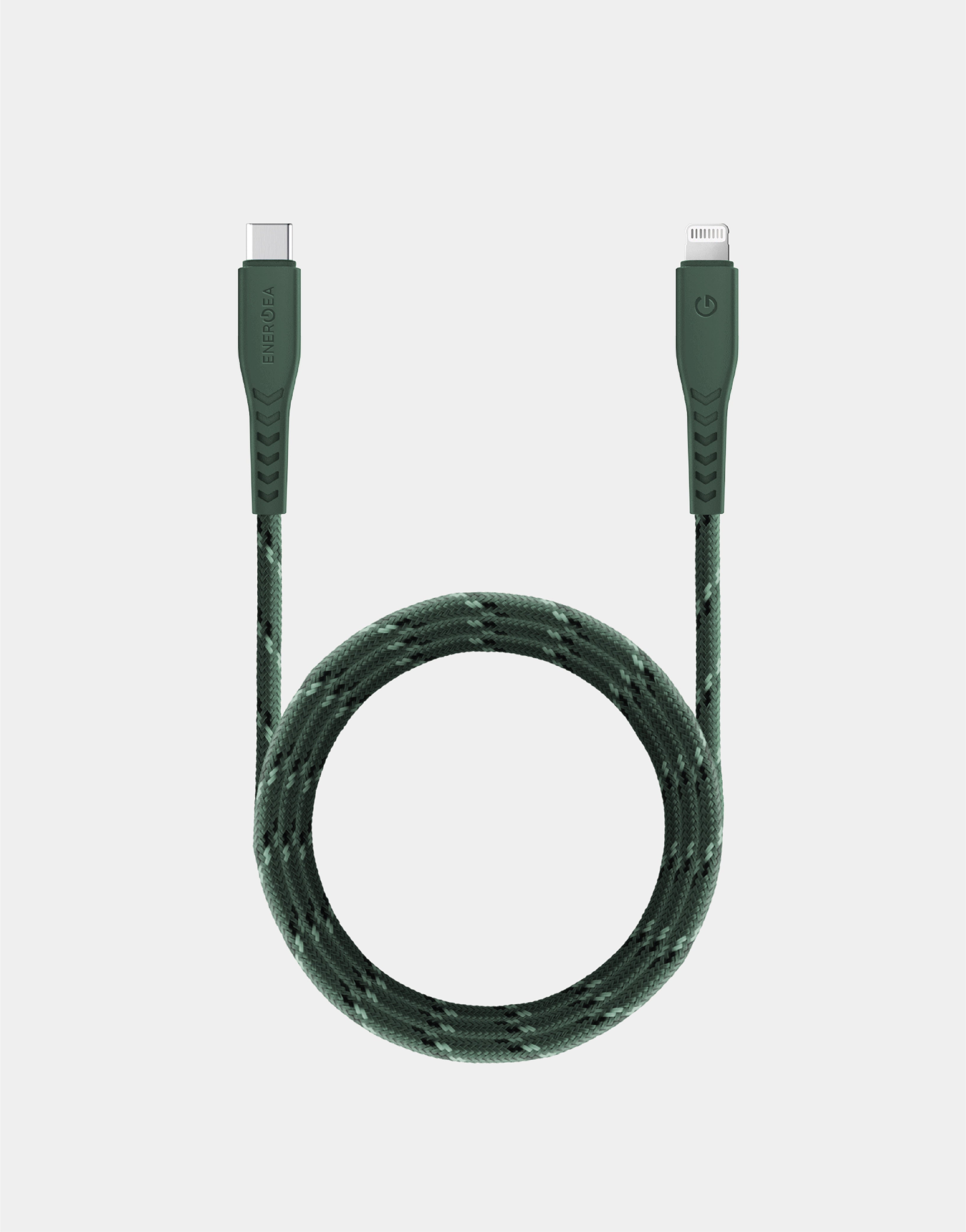 Energea NyloFlex cavo Lightning USB-C 1,5m nero intrecciato
