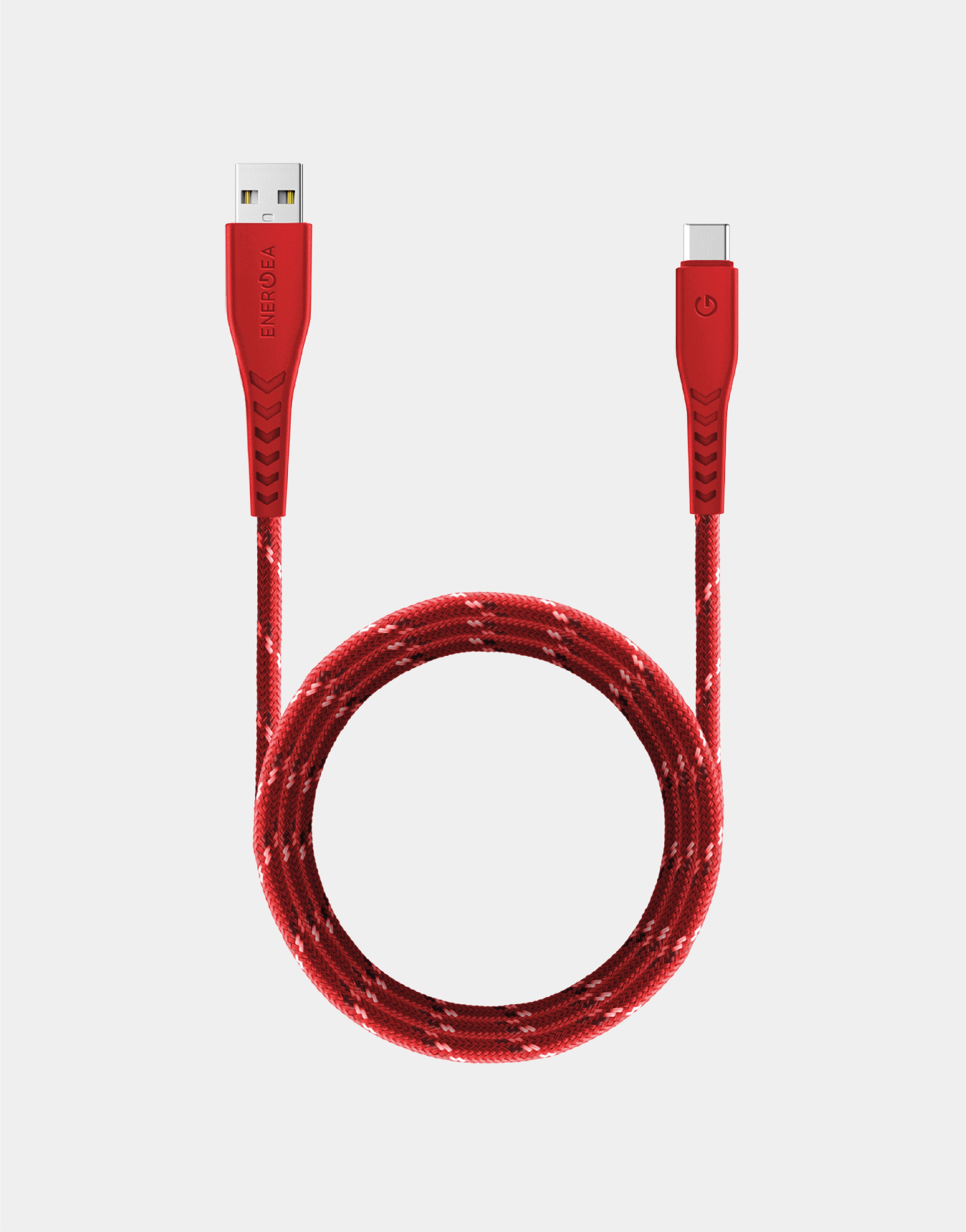 Energea NyloFlex cavo USB-C a USB-A 1,5m Nero ricarica rapida