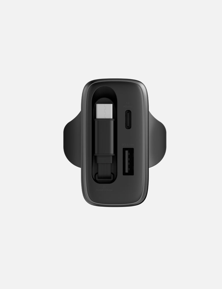 Energea AmpCharge Arc GaN65 caricatore muro Gunmetal 65W