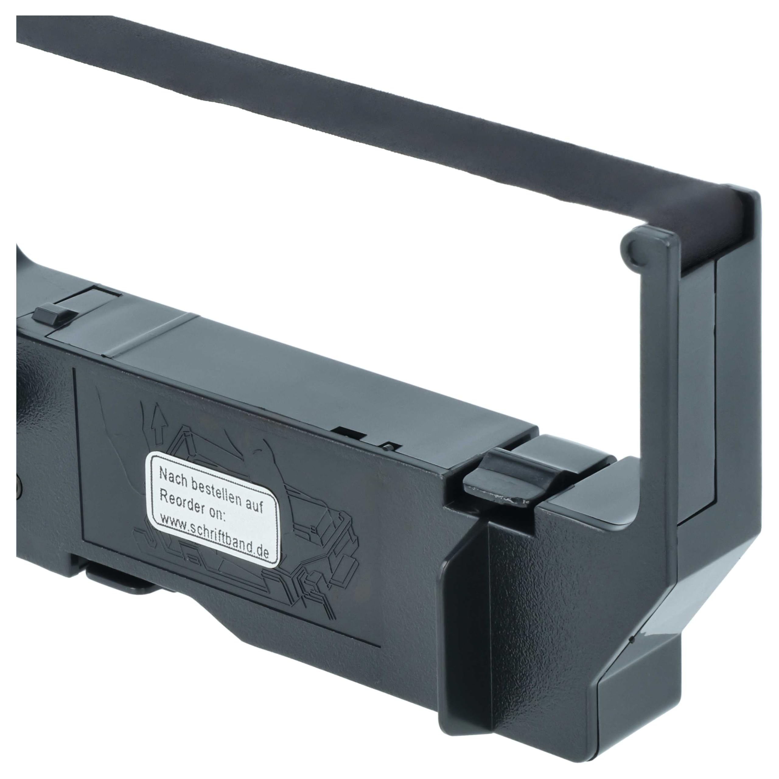 vhbw Nastro Inchiostrato per Star SP212 Nero 1x