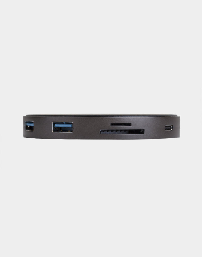 Energea WiHub hub USB-C gunmetal ricarica wireless laptop