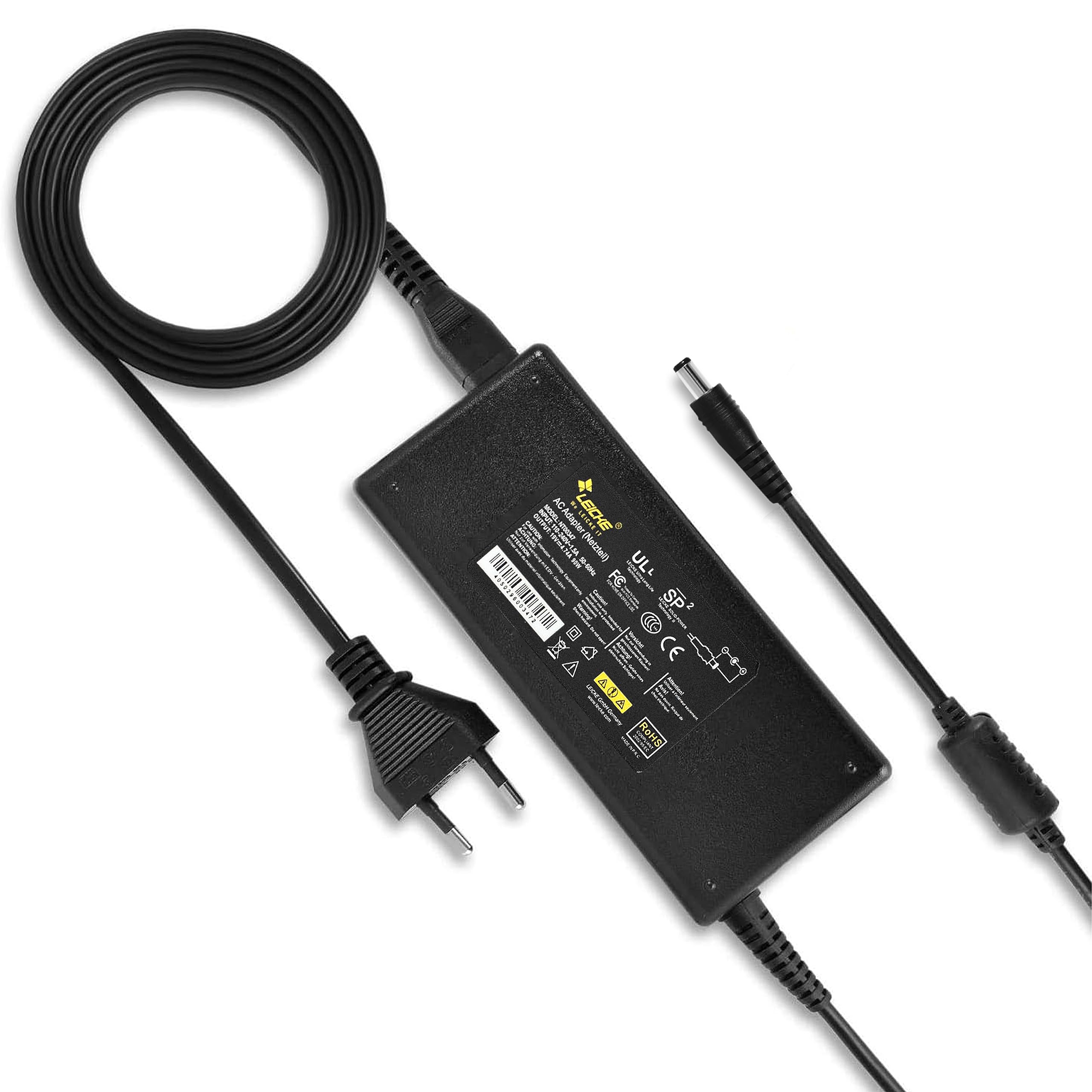 Leicke Alimentatore 19V 90W 4.74A Spina 7.4x5.0mm