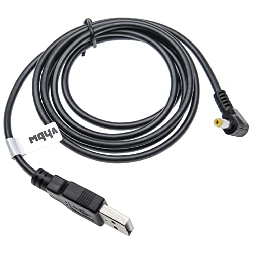 vhbw Cavo ricarica USB per Panasonic HC-V750 nero 120cm