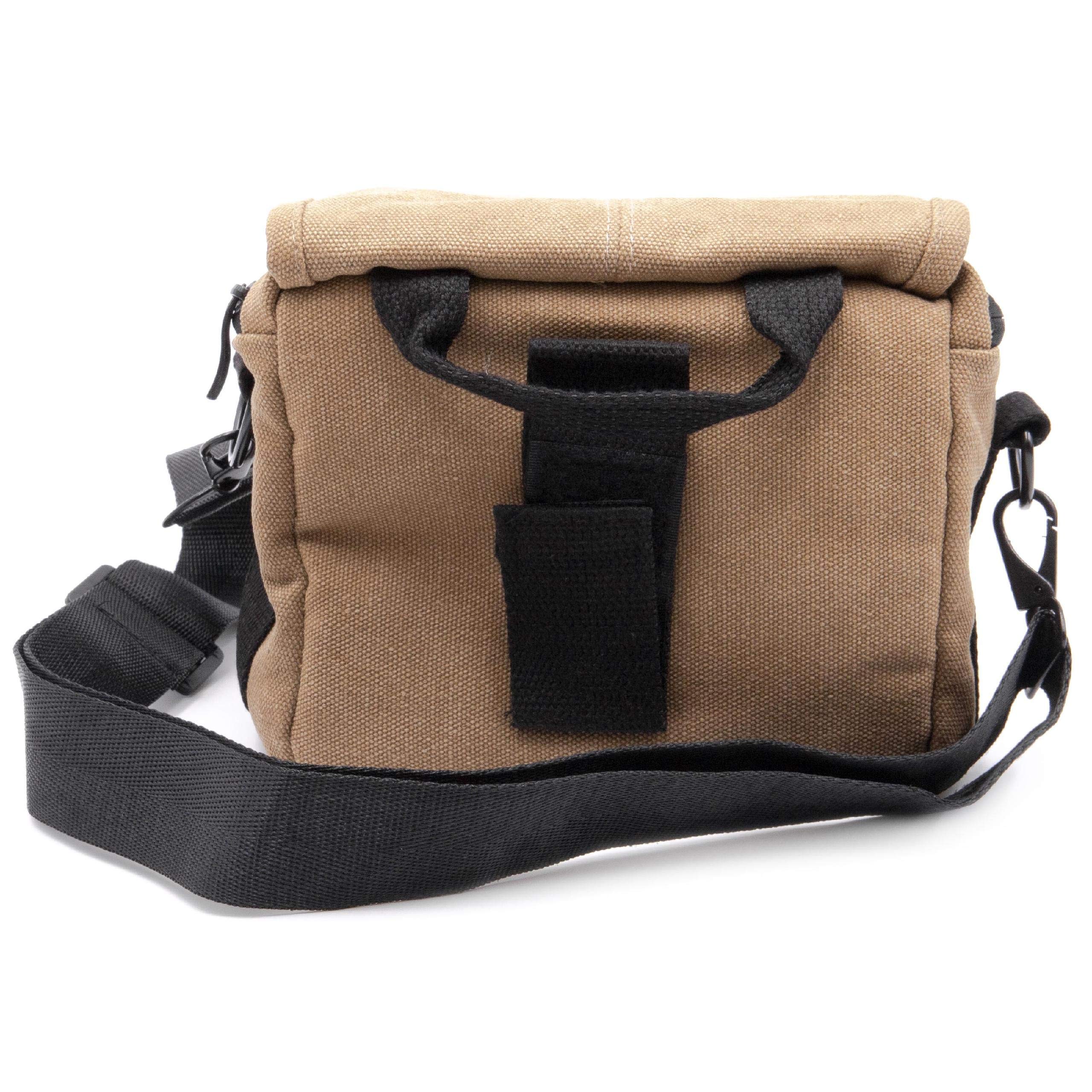 vhbw Custodia marrone borsa fotocamera per Panasonic Lumix FZ1000
