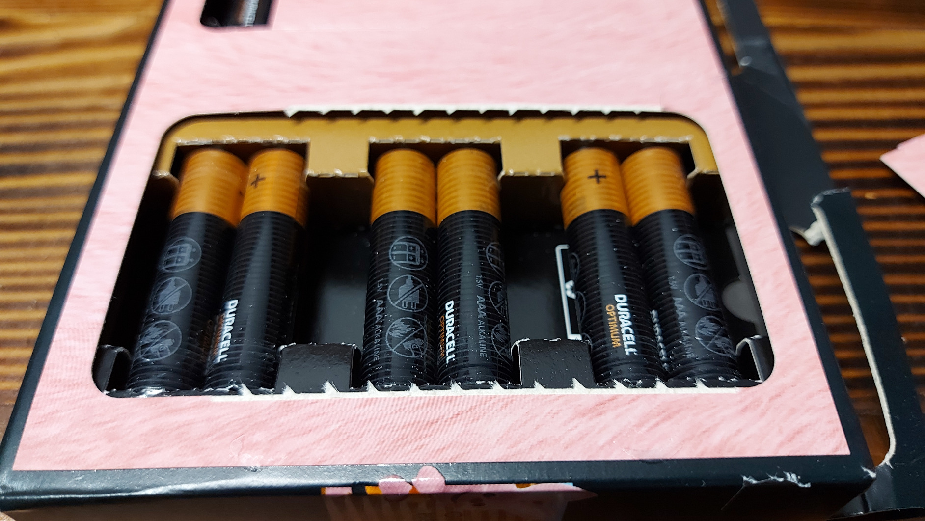 Duracell Optimum AAA batterie alcaline 12 pezzi power boost