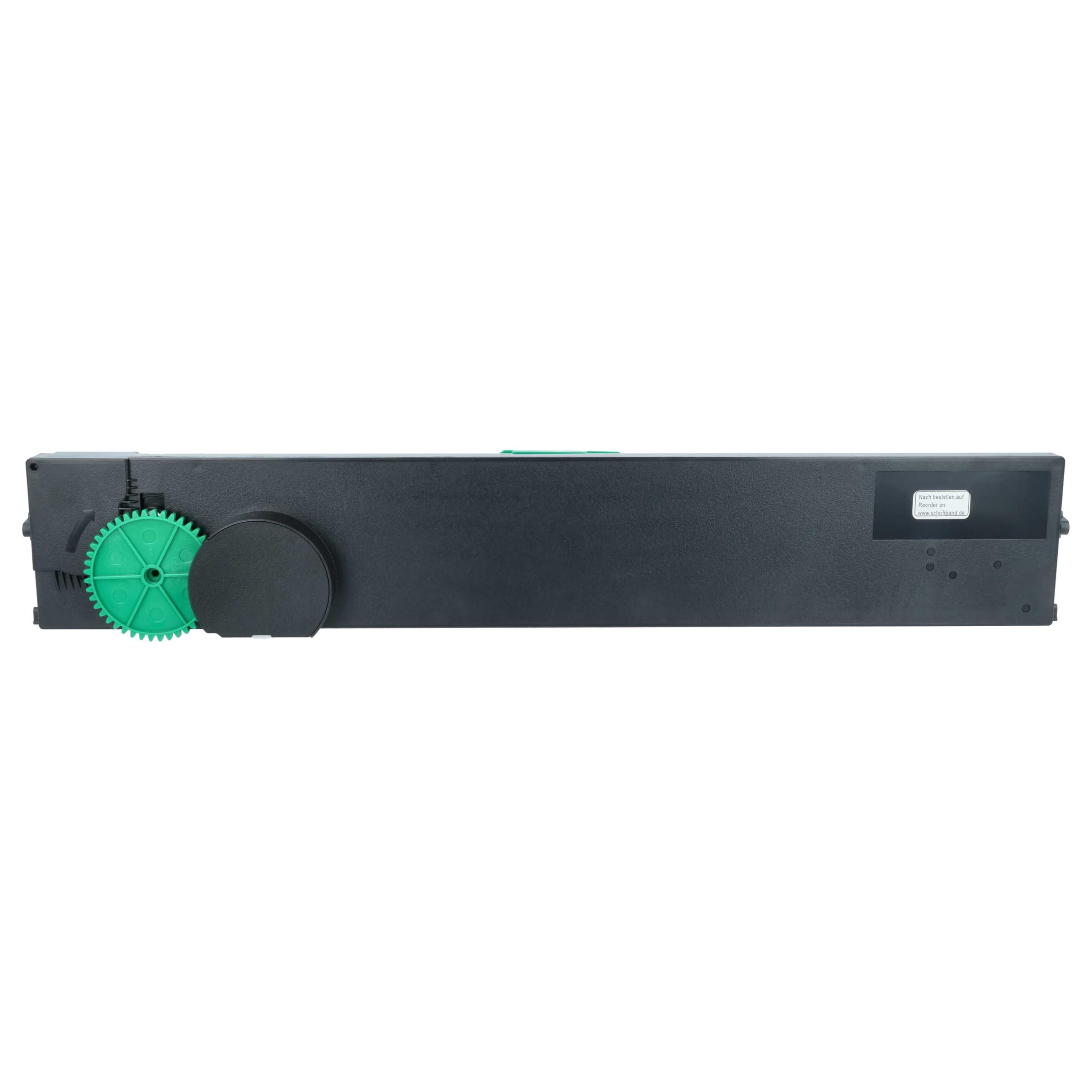 vhbw Nastro 043393 per Tally Genicom 5040 nero 1pz nylon