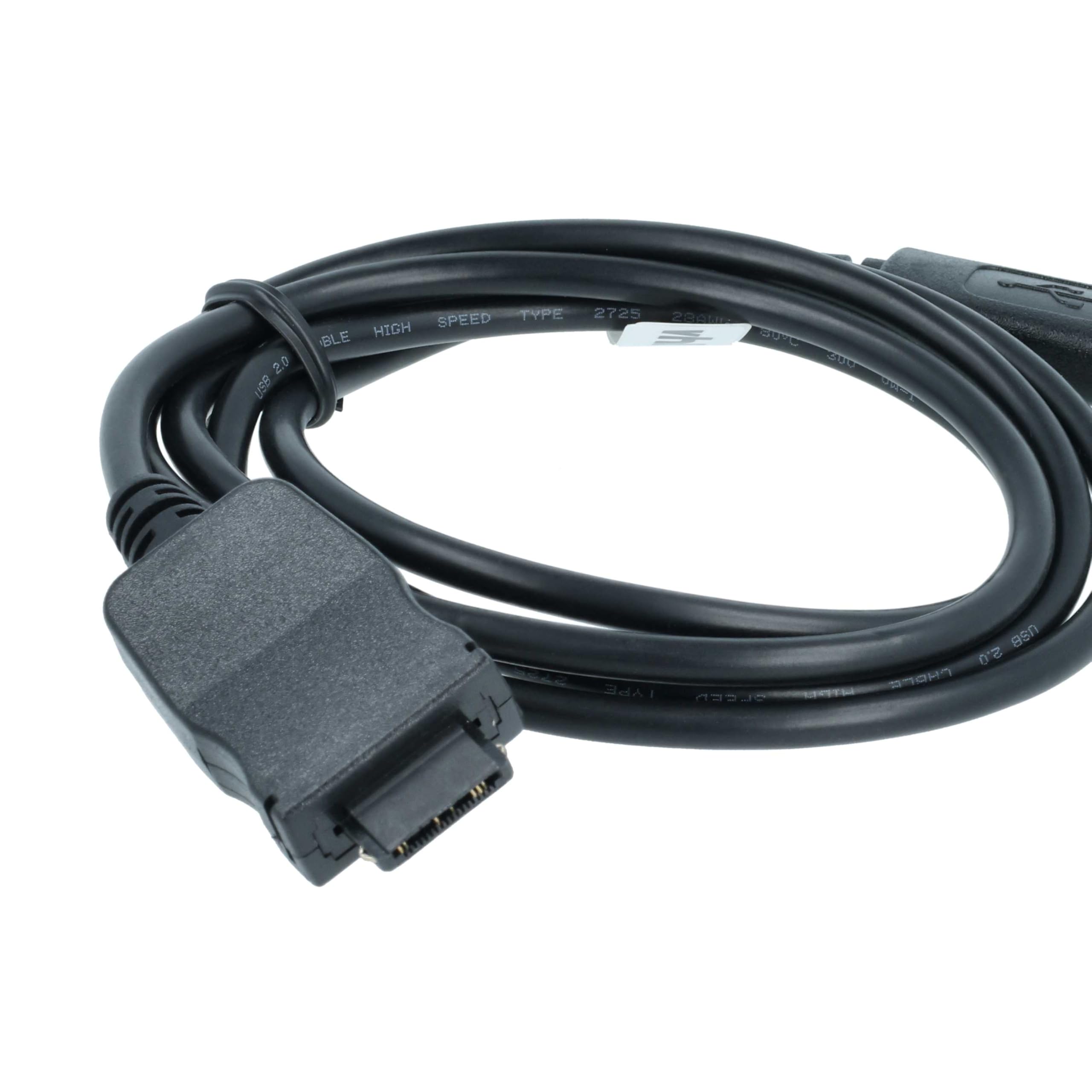 vhbw cavo dati USB Samsung SGH D500 nero 100cm
