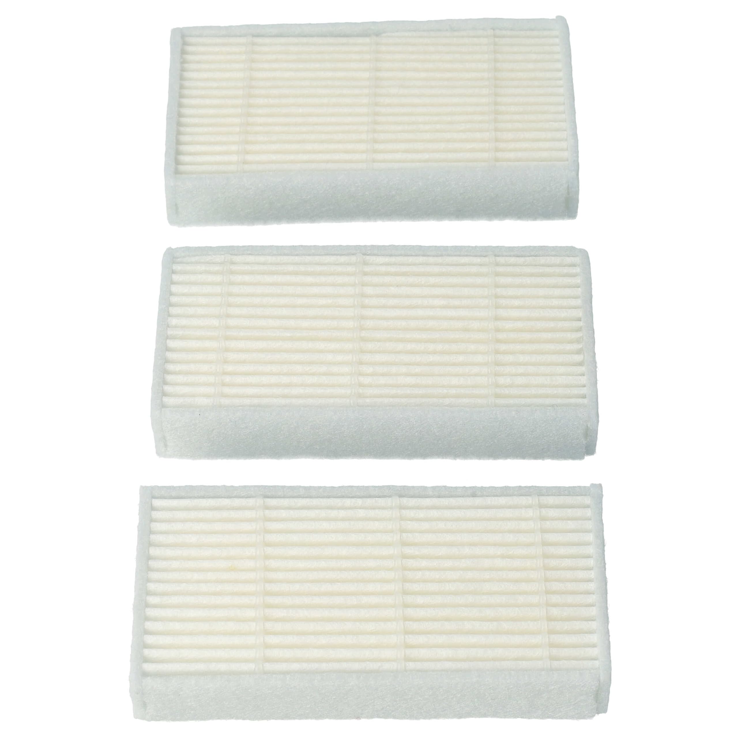 vhbw Filtro Pieghe Piatte E11 ePM1 70% per Aspirapolvere 3 Pezzi
