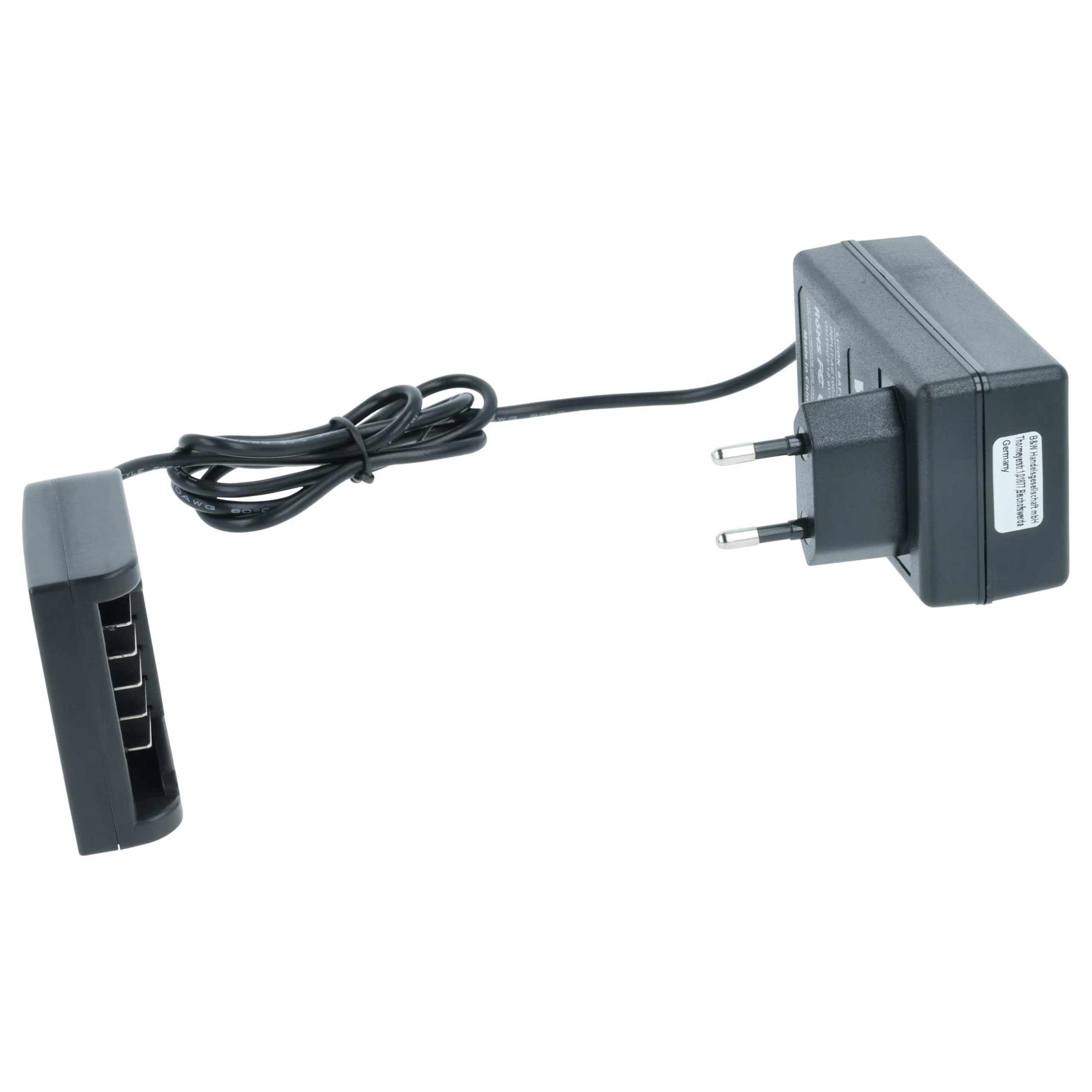 vhbw caricabatterie utensili 12V per Makita BL1041B-2