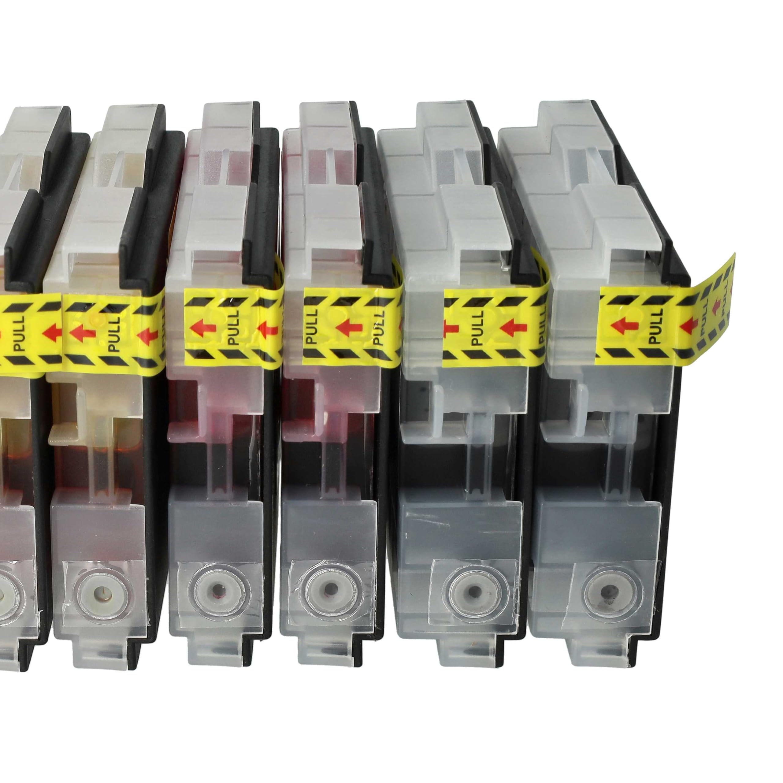 vhbw Cartucce stampante LC-970 LC-1000 10 pezzi per Brother