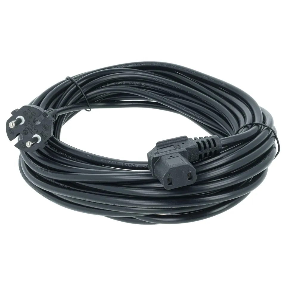 vhbw Cavo alimentazione Kirby G3 aspirapolvere 10m nero