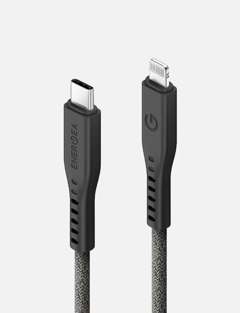 Energea Flow Lightning cavo USB-C nero 1,5 m MFi