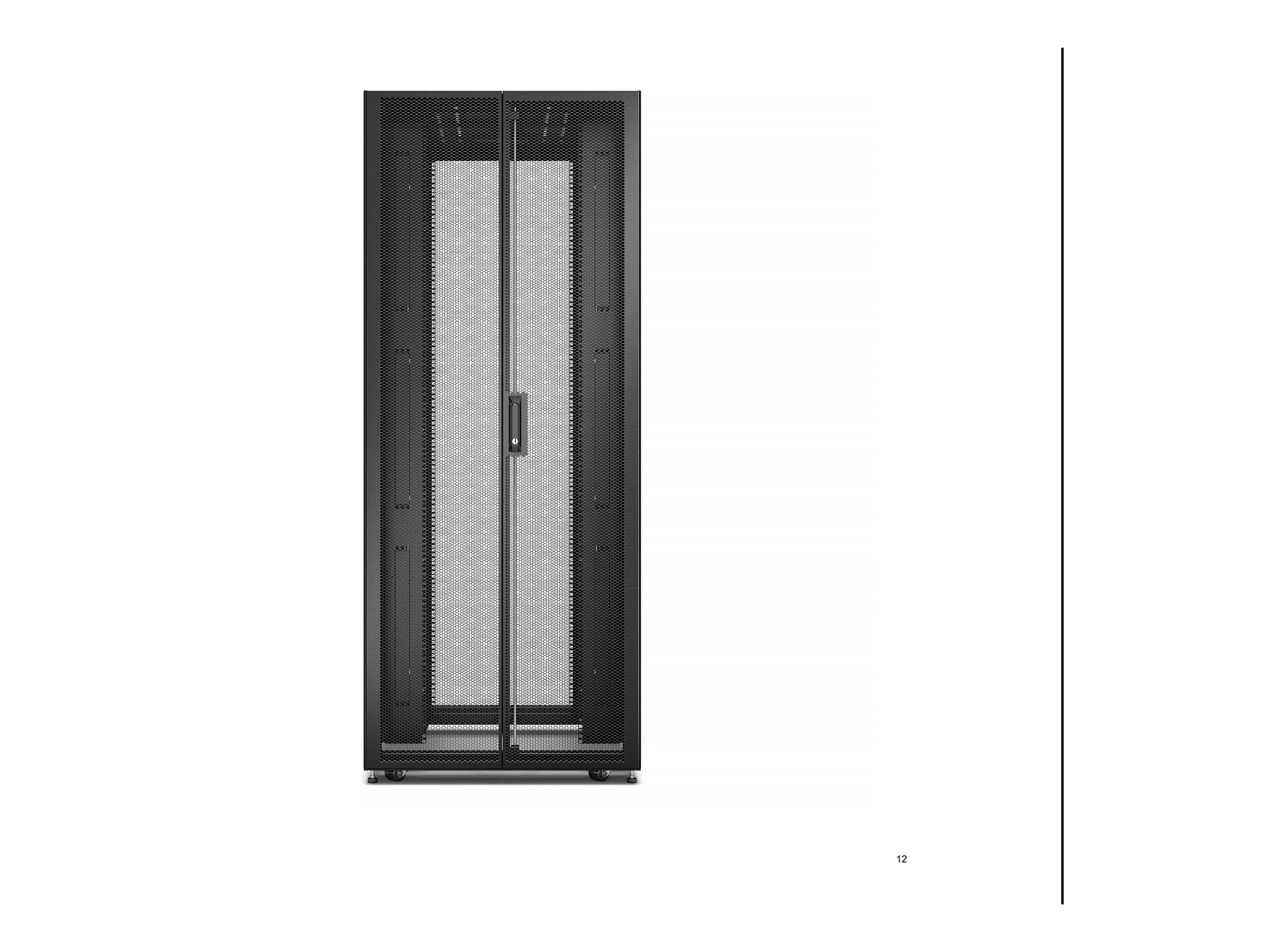 APC Easy Rack ER8202 armadio rack 42U nero