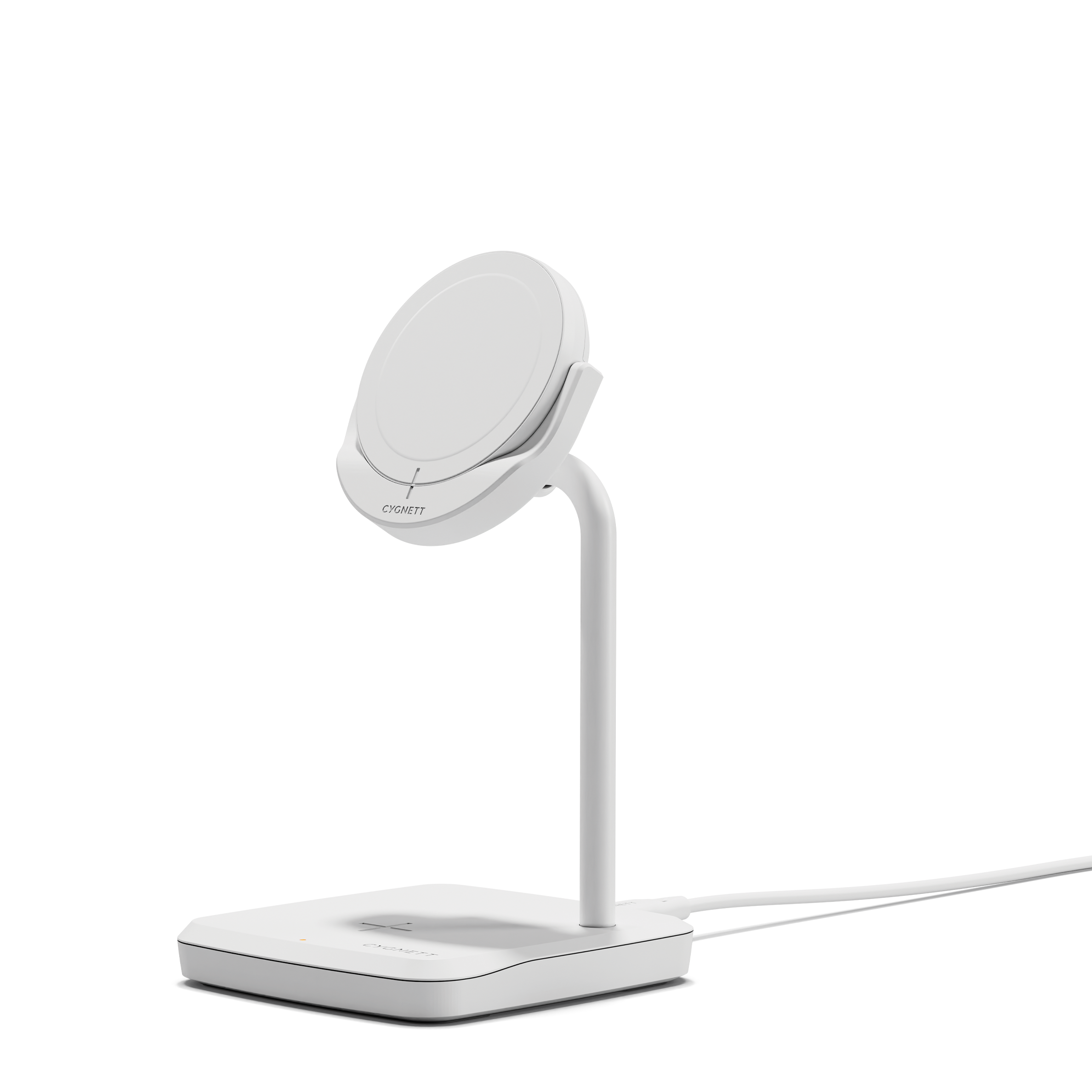 Cygnett ChargeBase caricatore wireless magnetico 15W bianco