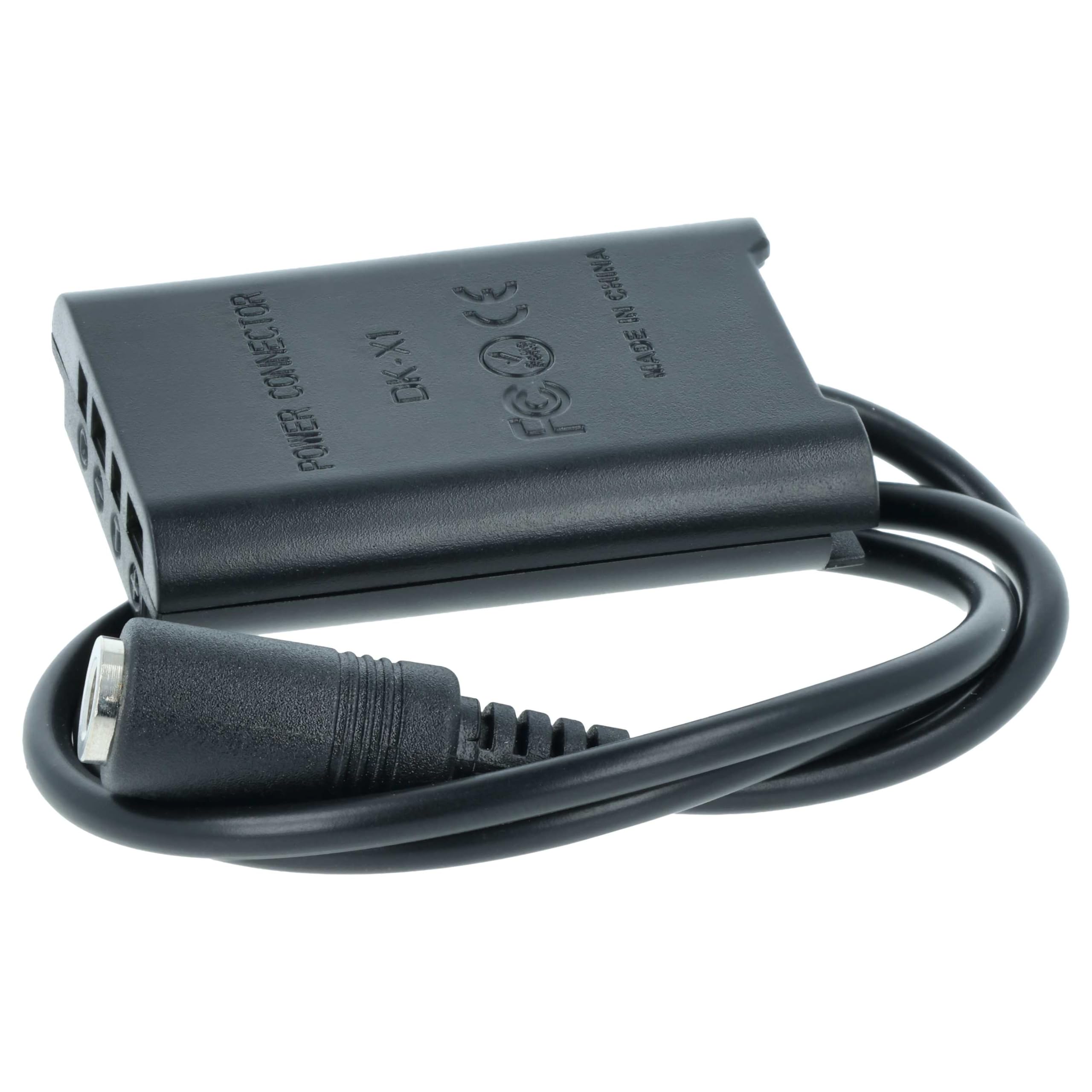 vhbw Accoppiatore CC per Sony NP-BX1 Nero 6 cm