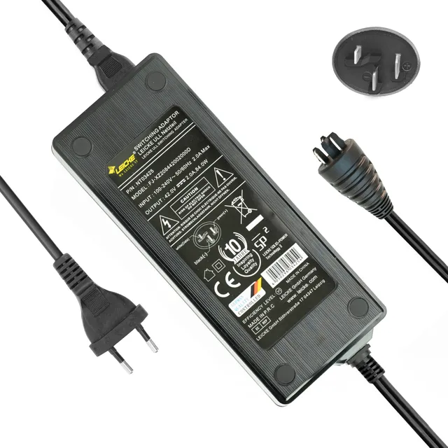 Leicke Caricabatterie E-Bike 36V 2A per Bosch Active