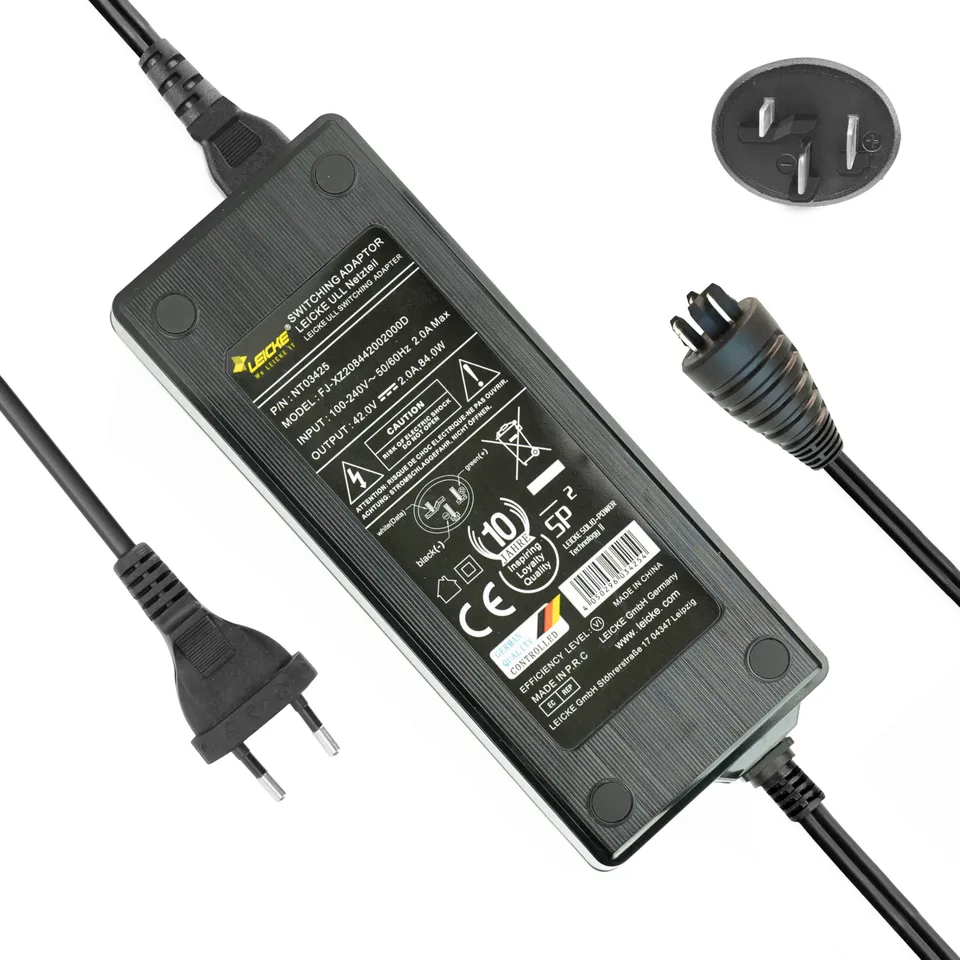Leicke Caricabatterie E-Bike 36V 2A per Bosch Active