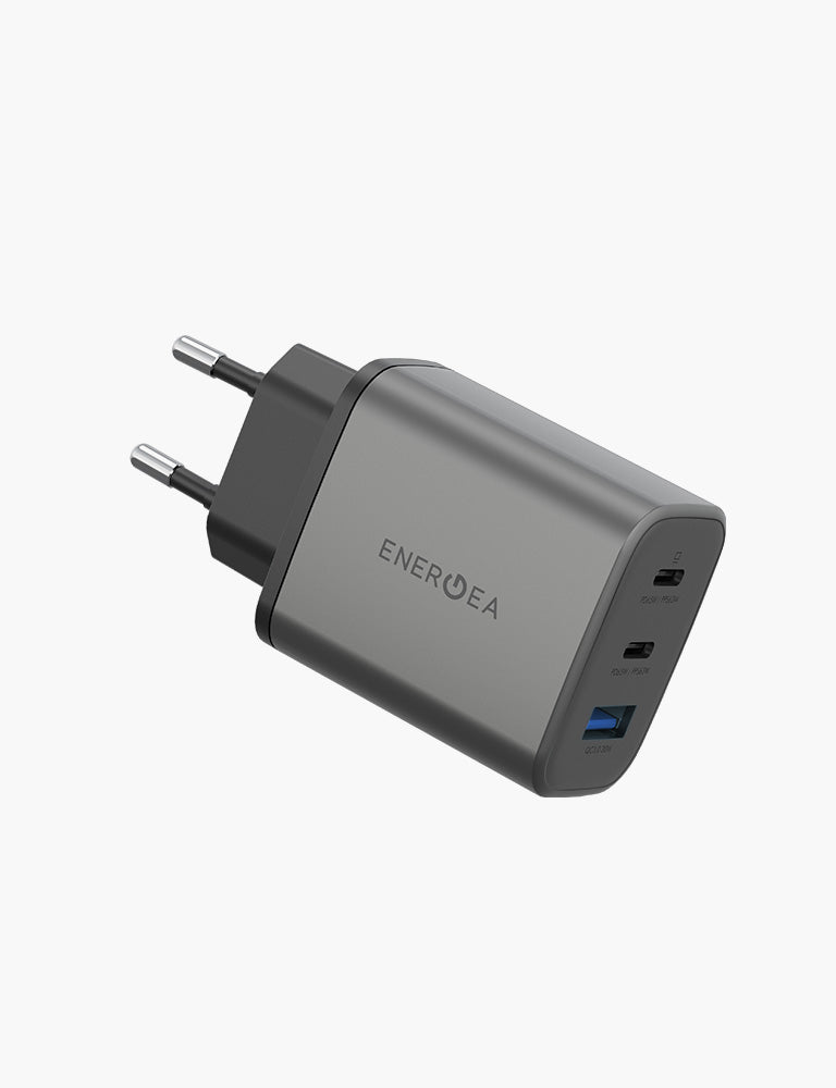 ENERGEA AmpCharge GaN65 EU caricatore muro gunmetal 65W