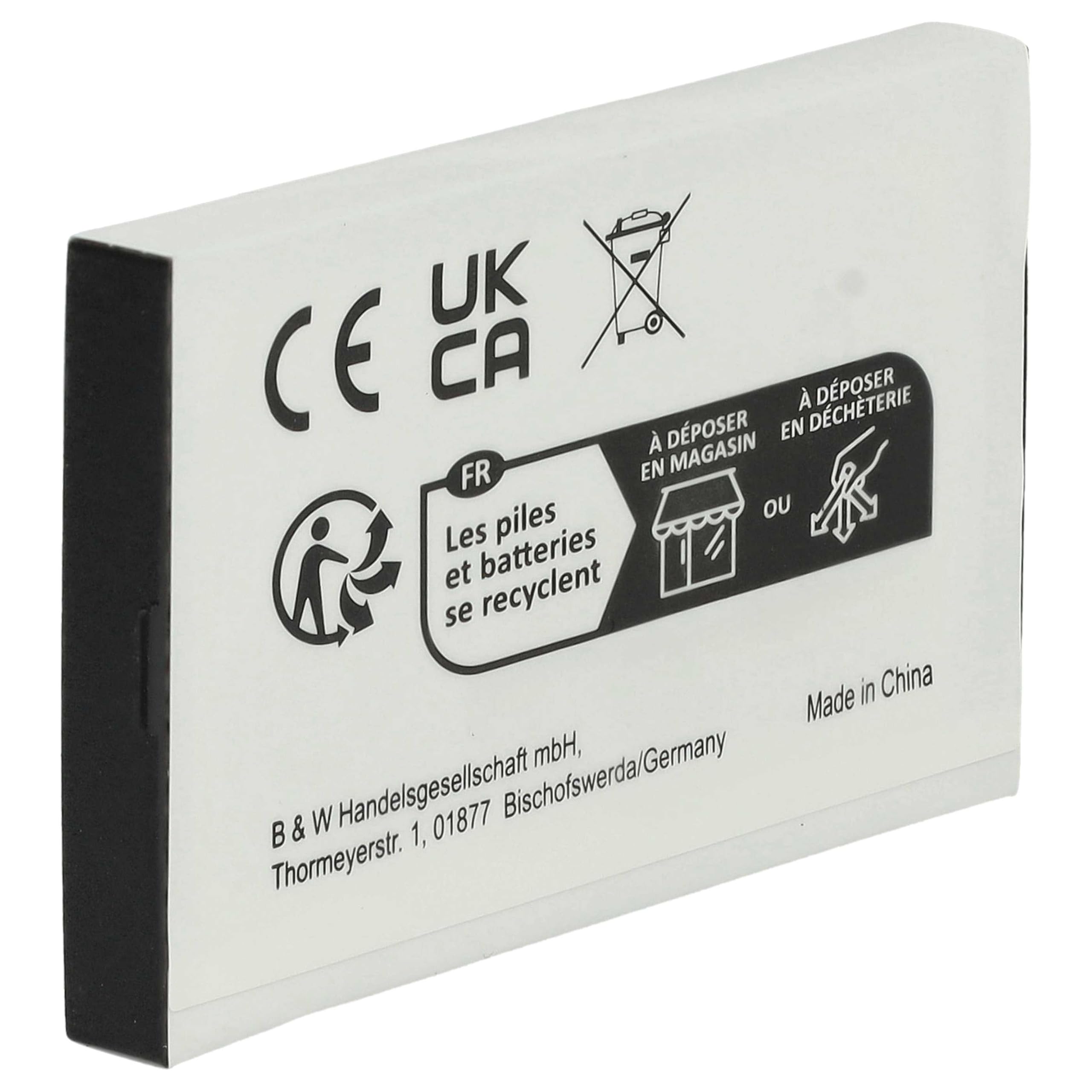 vhbw Batteria Console Gameboy Advance SP AGS-101 800mAh